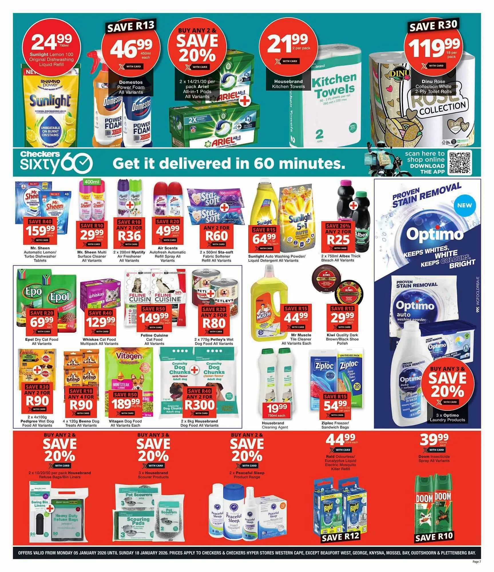 Checkers catalogue from 5 January to 11 January 2026 - Catalogue Page 7