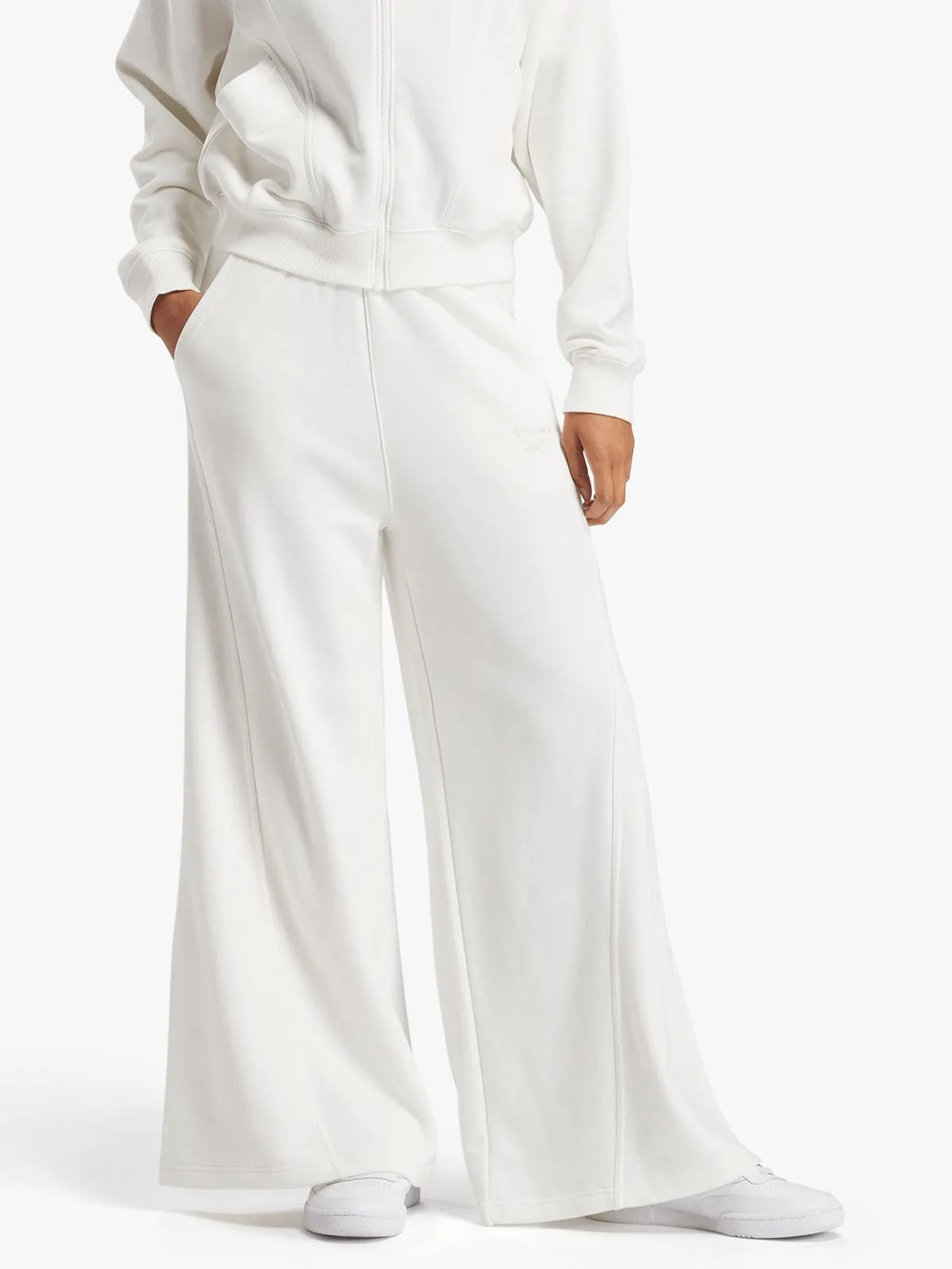 Reebok Women's Icon Elements Ft Ecru Pants