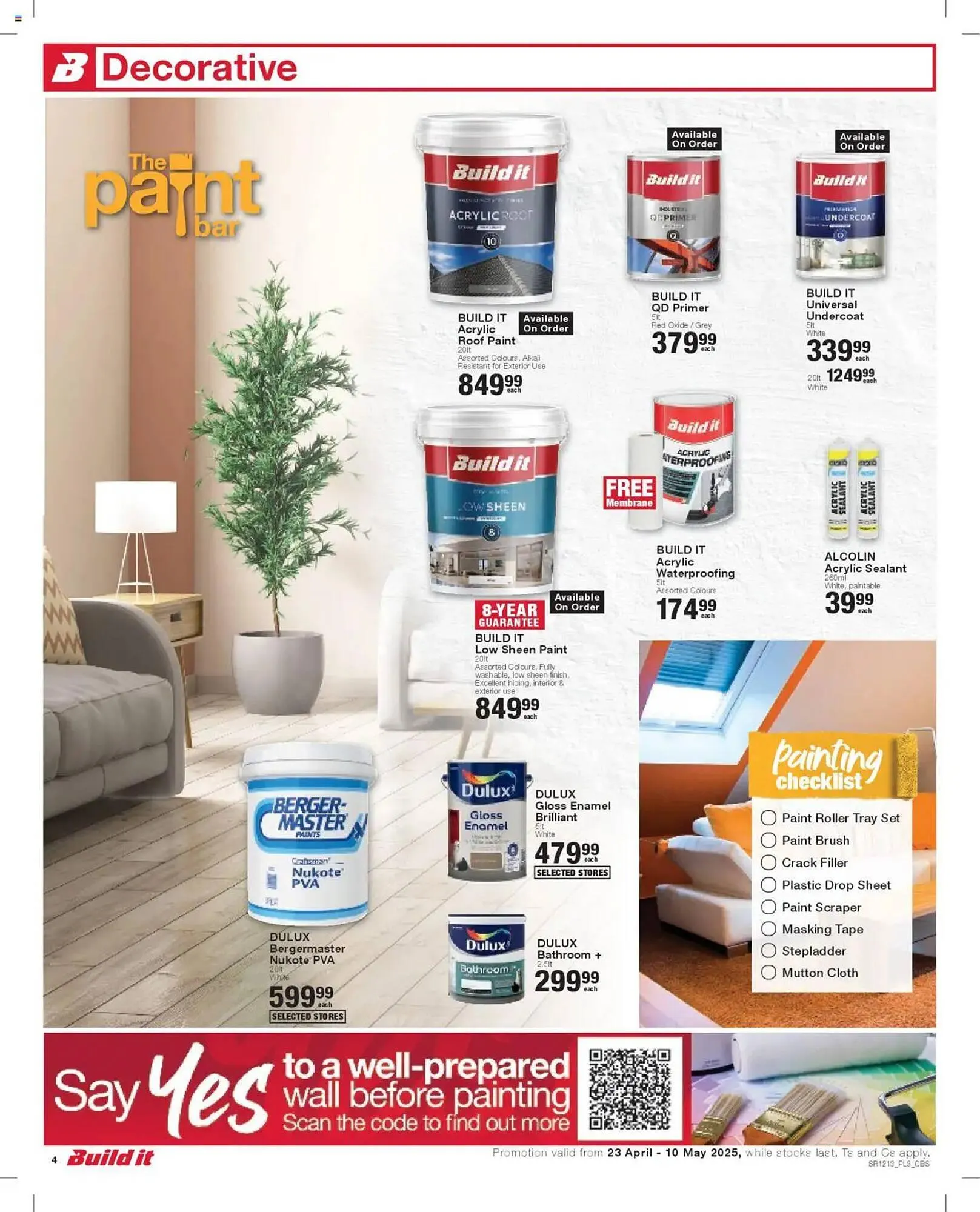 Build It catalogue from 23 April to 10 May 2025 - Catalogue Page 4