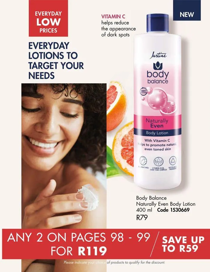 Justine JULY BROCHURE from 2 July to 31 July 2024 - Catalogue Page 98