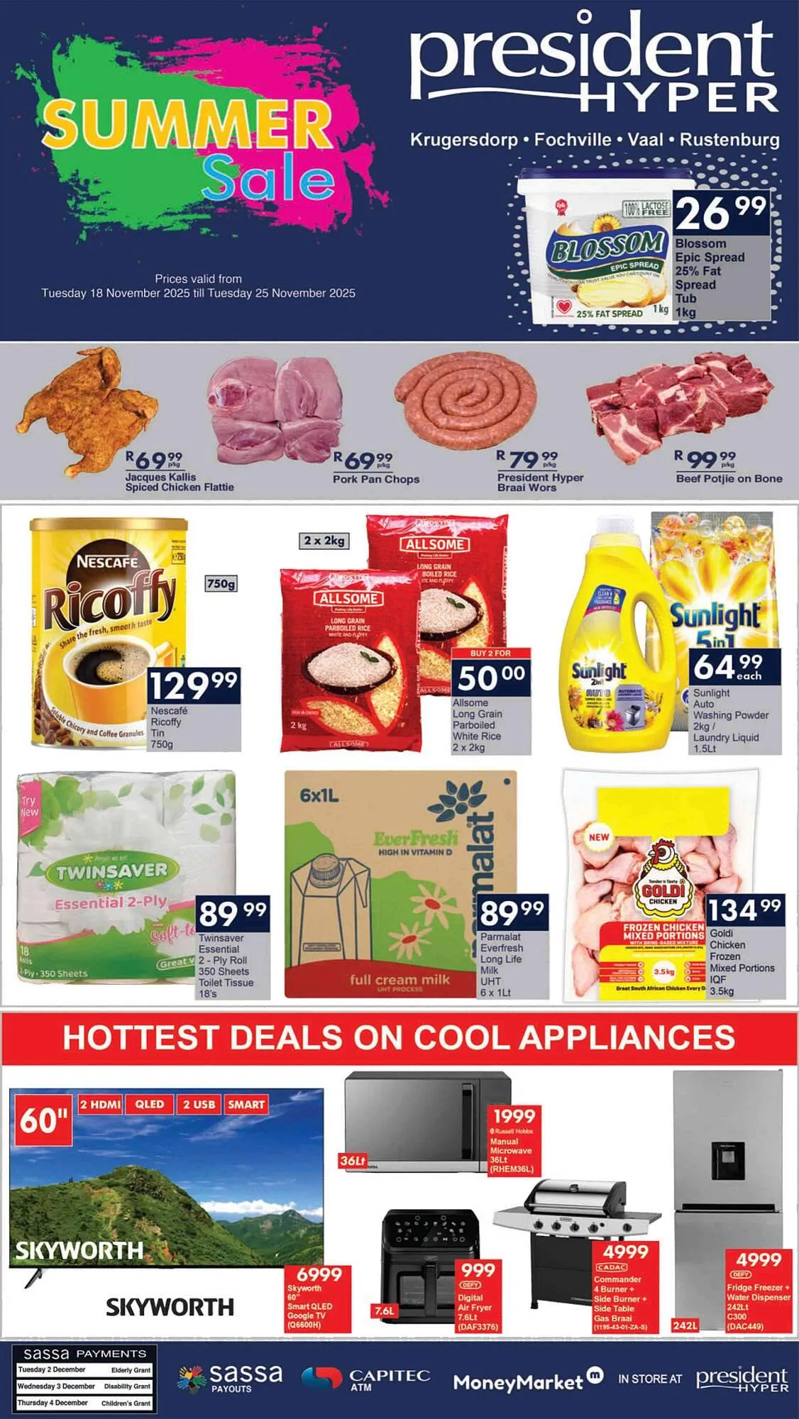 President Hyper catalogue from 18 November to 25 November 2025 - Catalogue Page 1