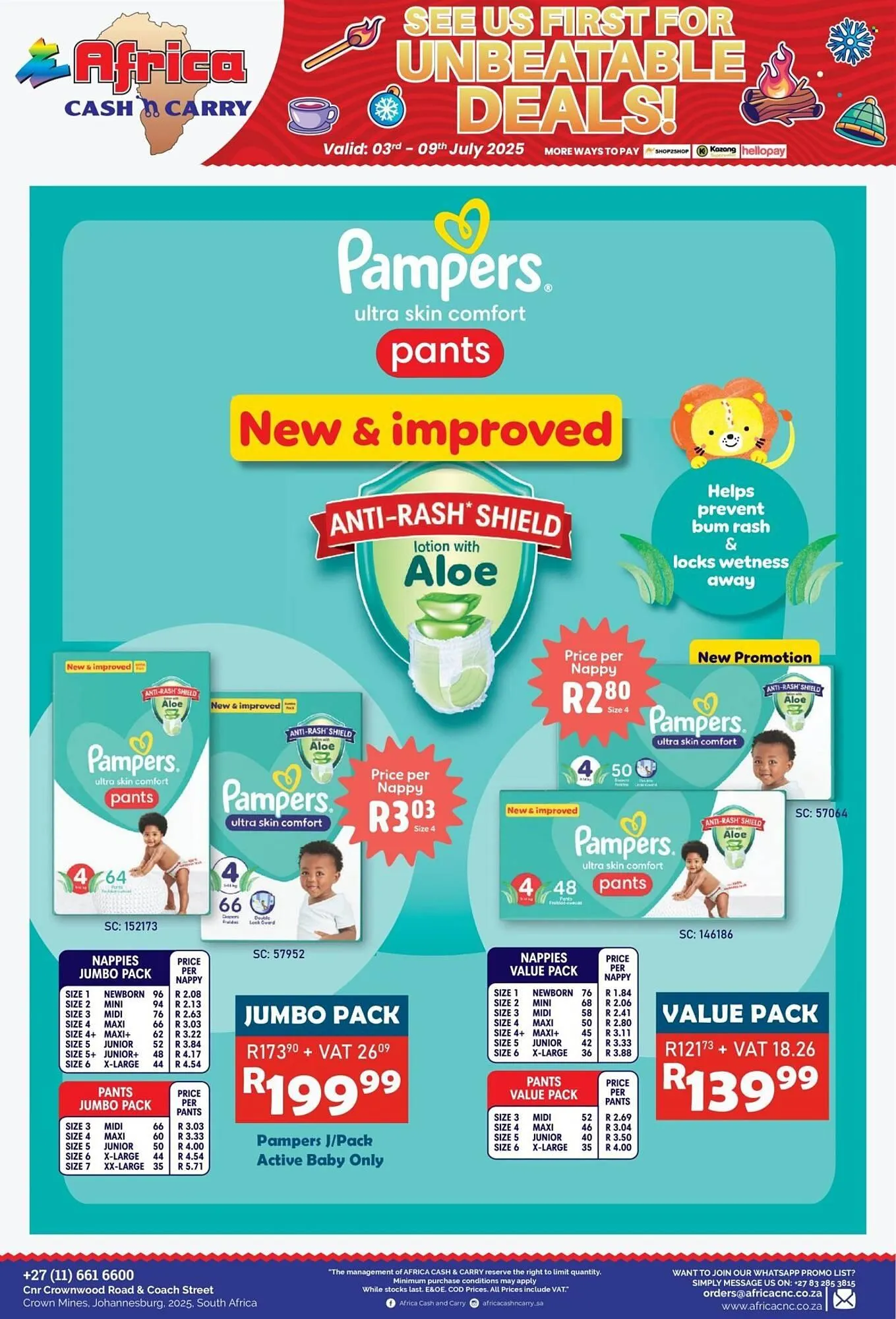 Africa Cash and Carry catalogue from 3 July to 9 July 2025 - Catalogue Page 14