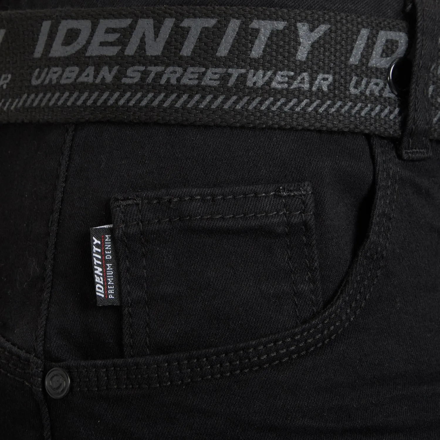 Black Belted Skinny Jean