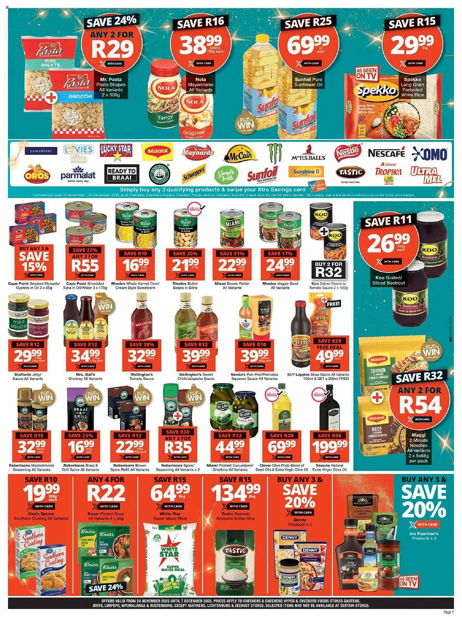 Checkers catalogue from 24 November to 7 December 2025 - Catalogue Page 7