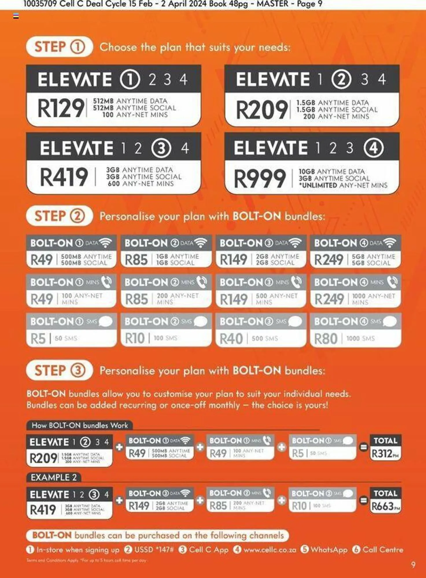 Cell C catalogue from 15 February to 2 April 2024 - Catalogue Page 9