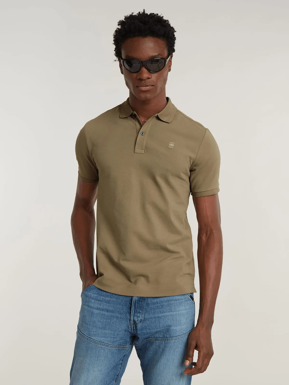 G-Star Men's Dunda Ensis Green Polo