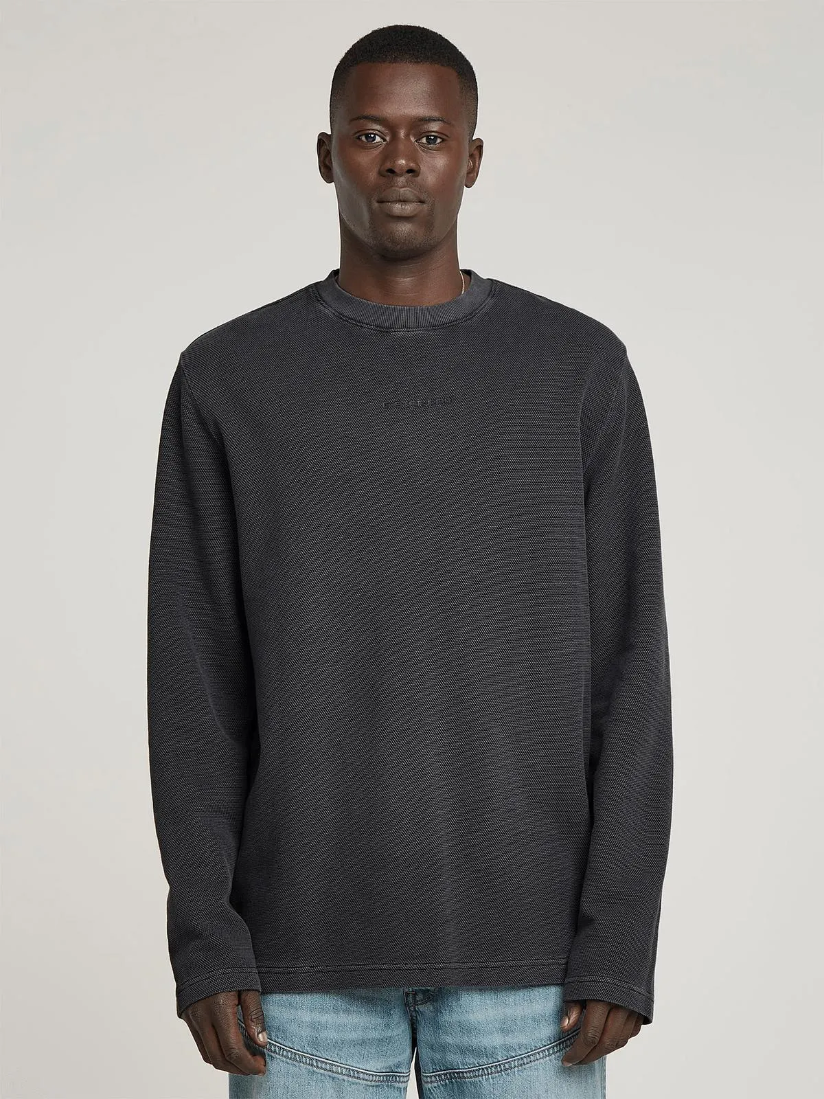 G-Star Men's Overdyed Tweeter Black T-Shirt