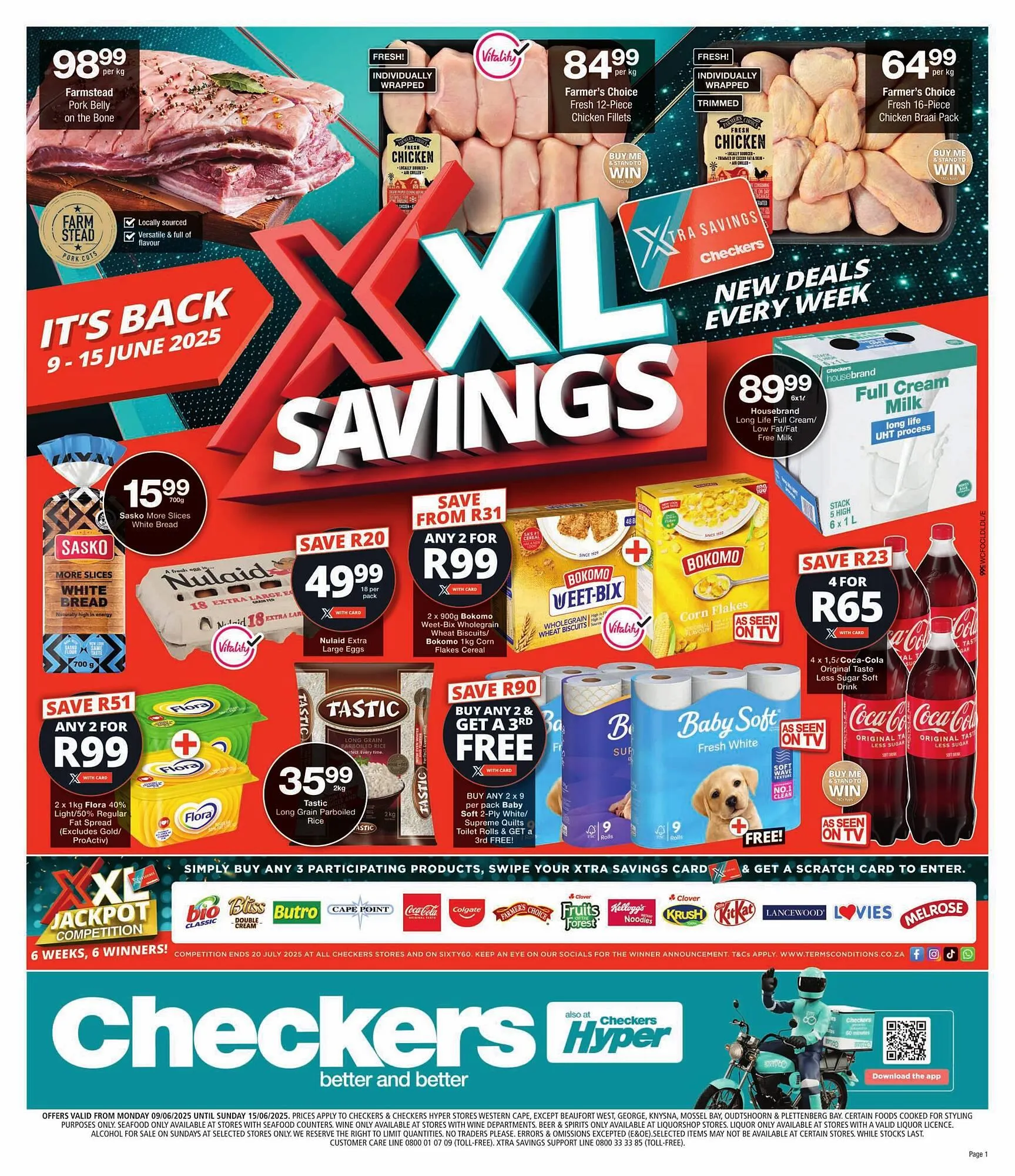 Checkers catalogue from 9 June to 15 June 2025 - Catalogue Page 1