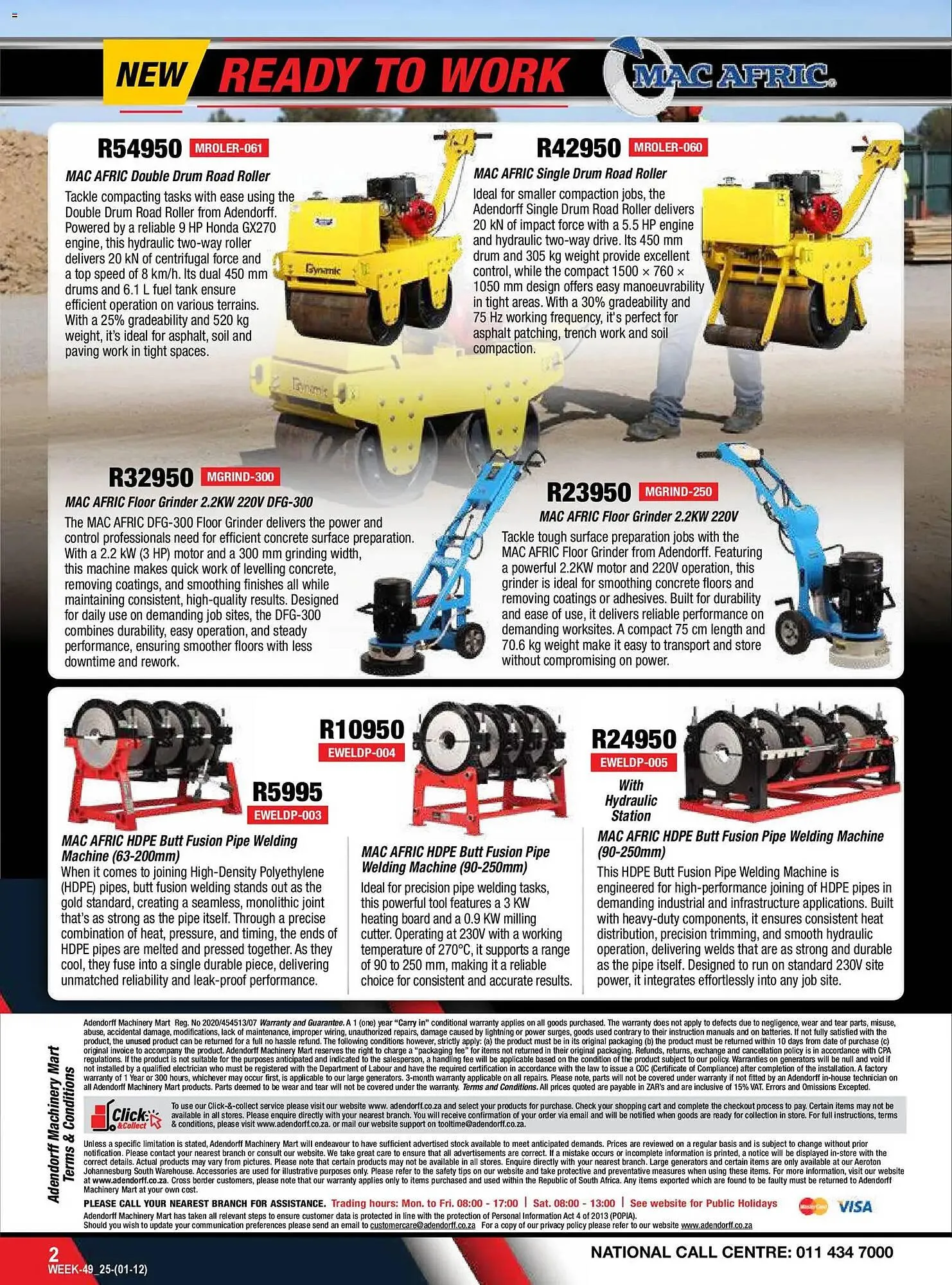 Adendorff Machinery Mart catalogue from 30 November to 31 December 2025 - Catalogue Page 4