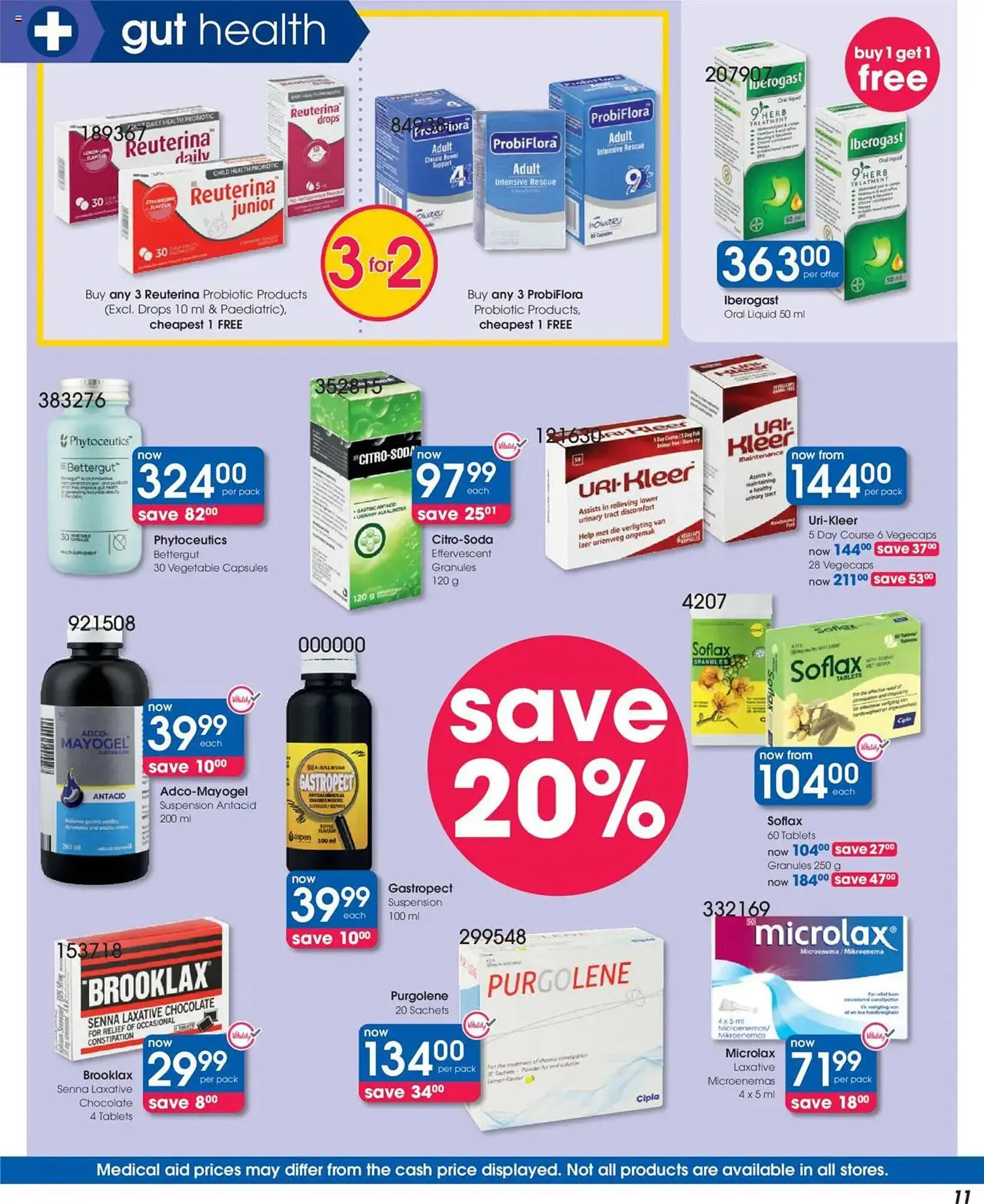Clicks catalogue from 21 August to 22 September 2025 - Catalogue Page 11