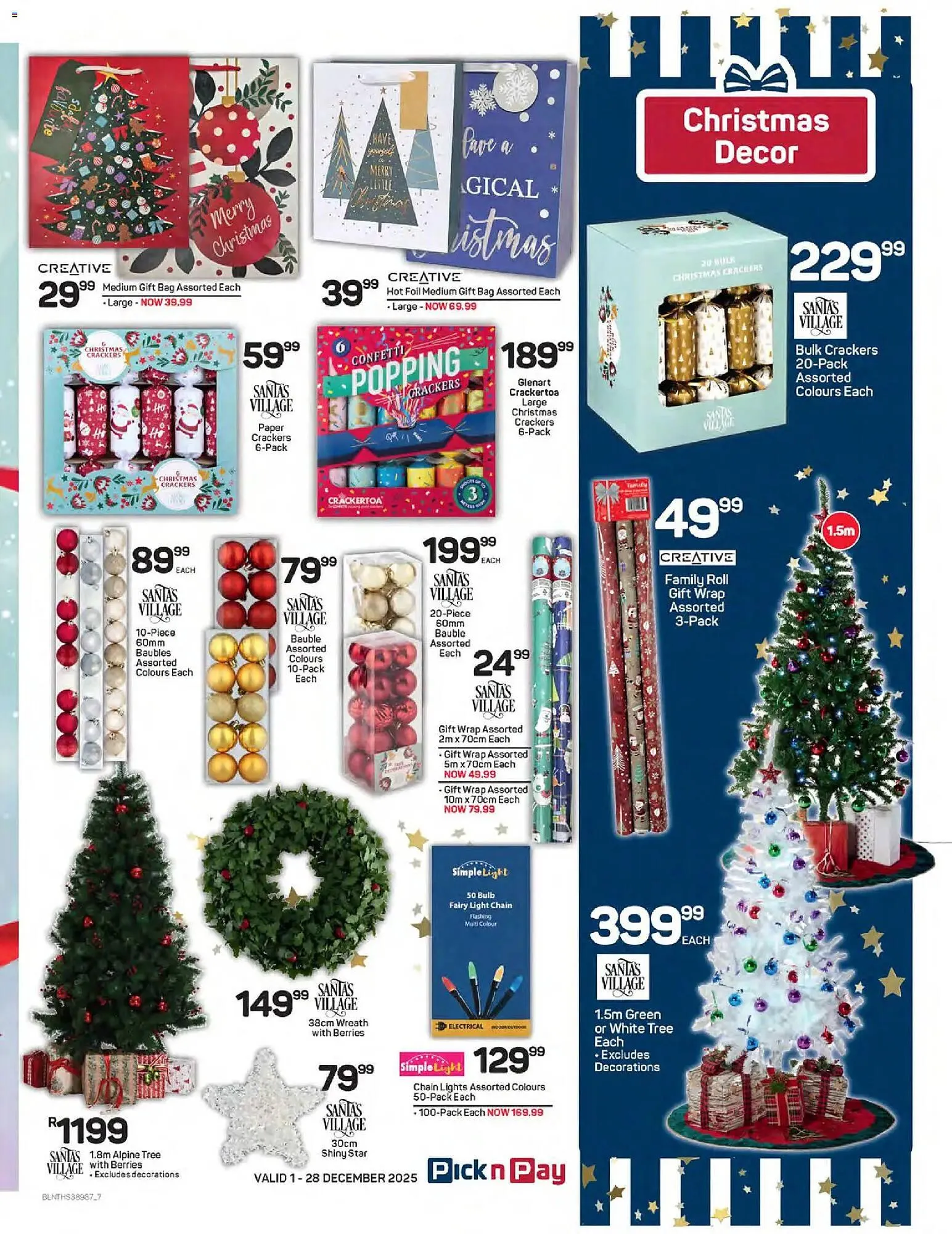 Pick n Pay catalogue from 1 December to 28 December 2025 - Catalogue Page 7