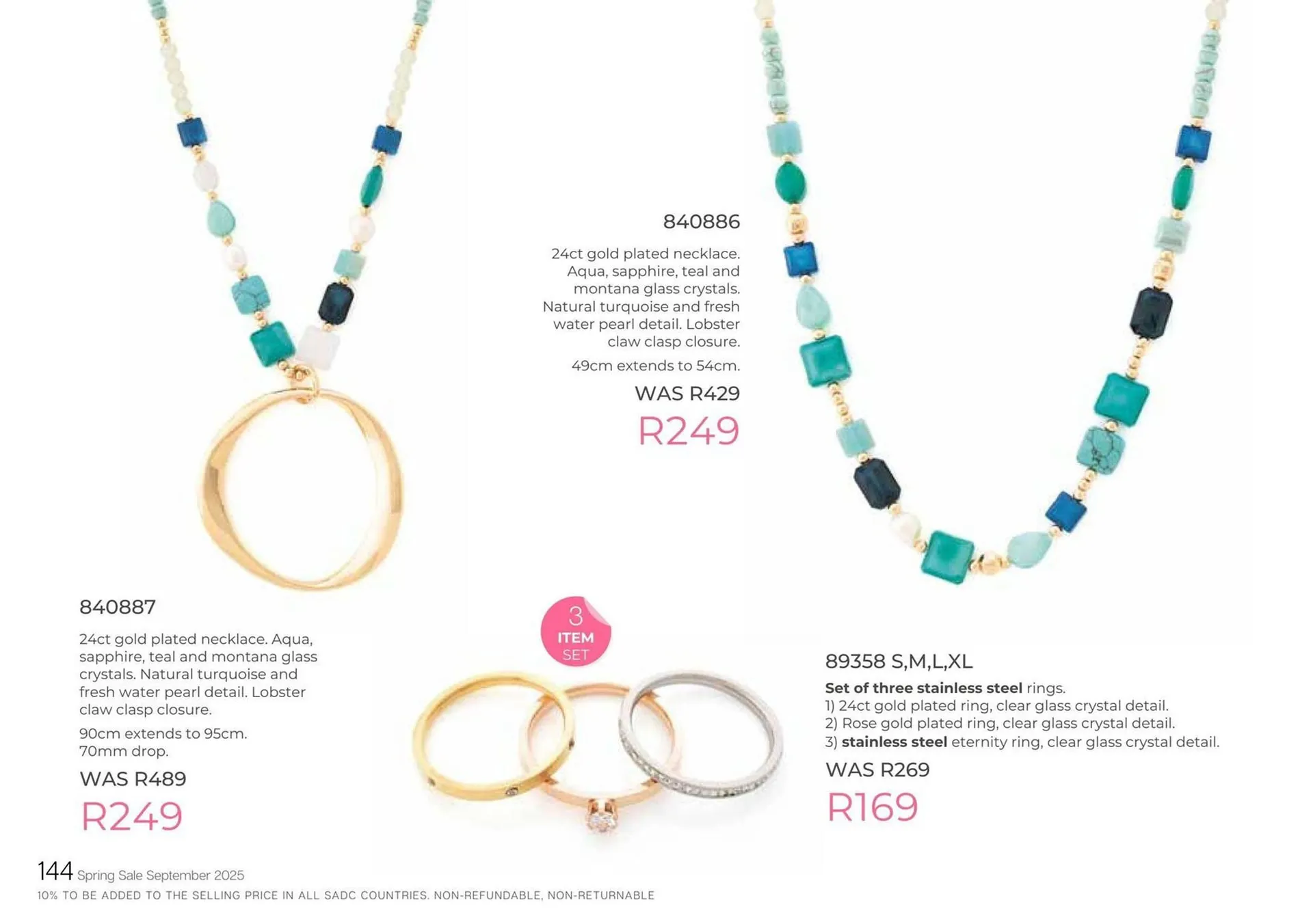 Honey Fashion Accessories catalogue from 3 September to 30 September 2025 - Catalogue Page 146