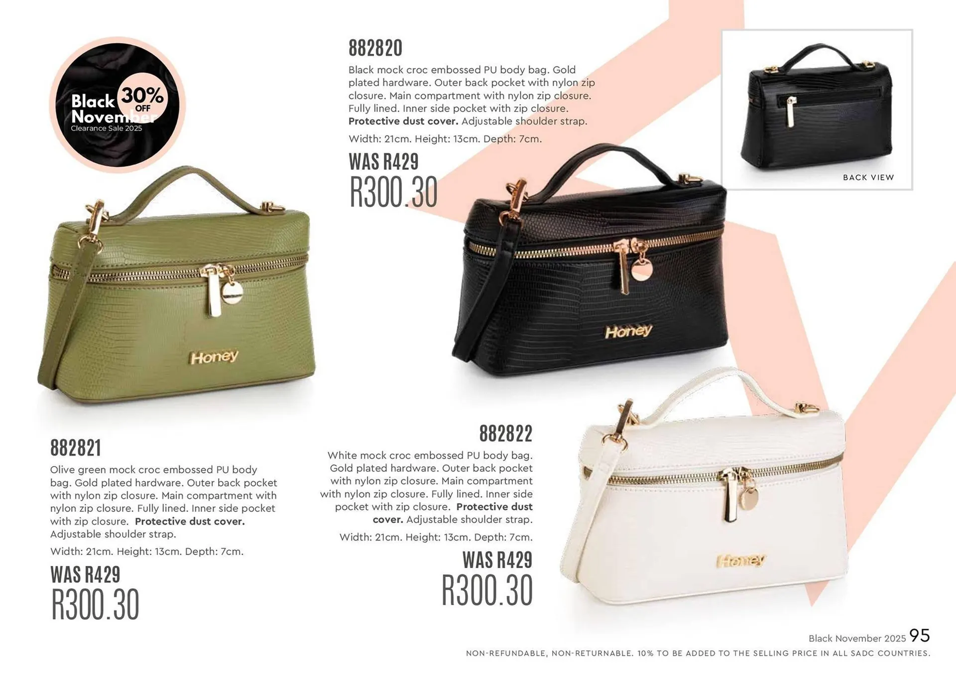 Honey Fashion Accessories catalogue from 4 November to 10 November 2025 - Catalogue Page 97