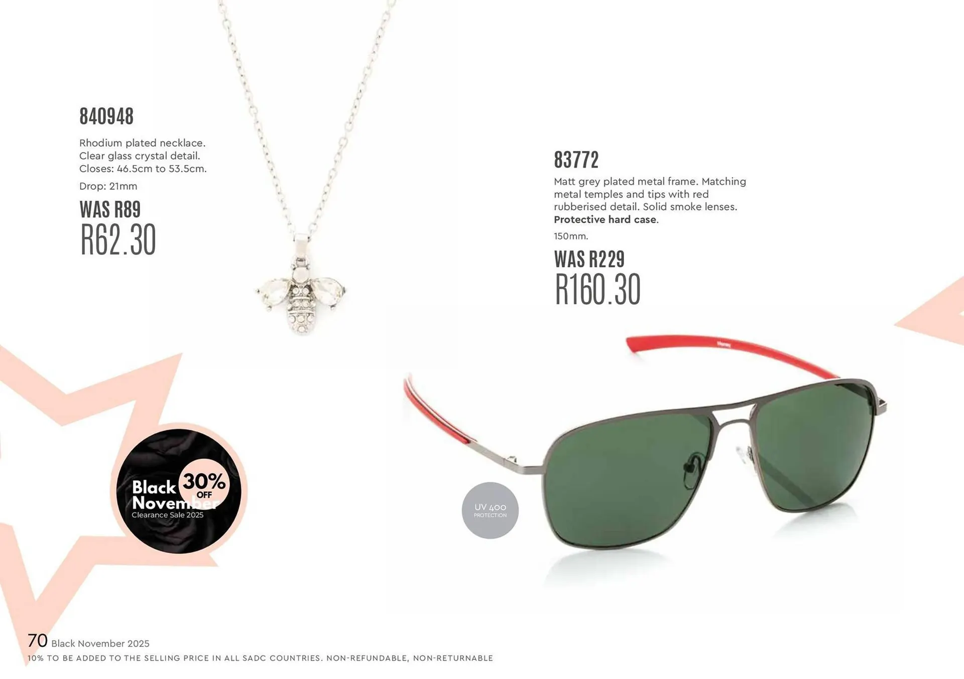 Honey Fashion Accessories catalogue from 4 November to 10 November 2025 - Catalogue Page 72
