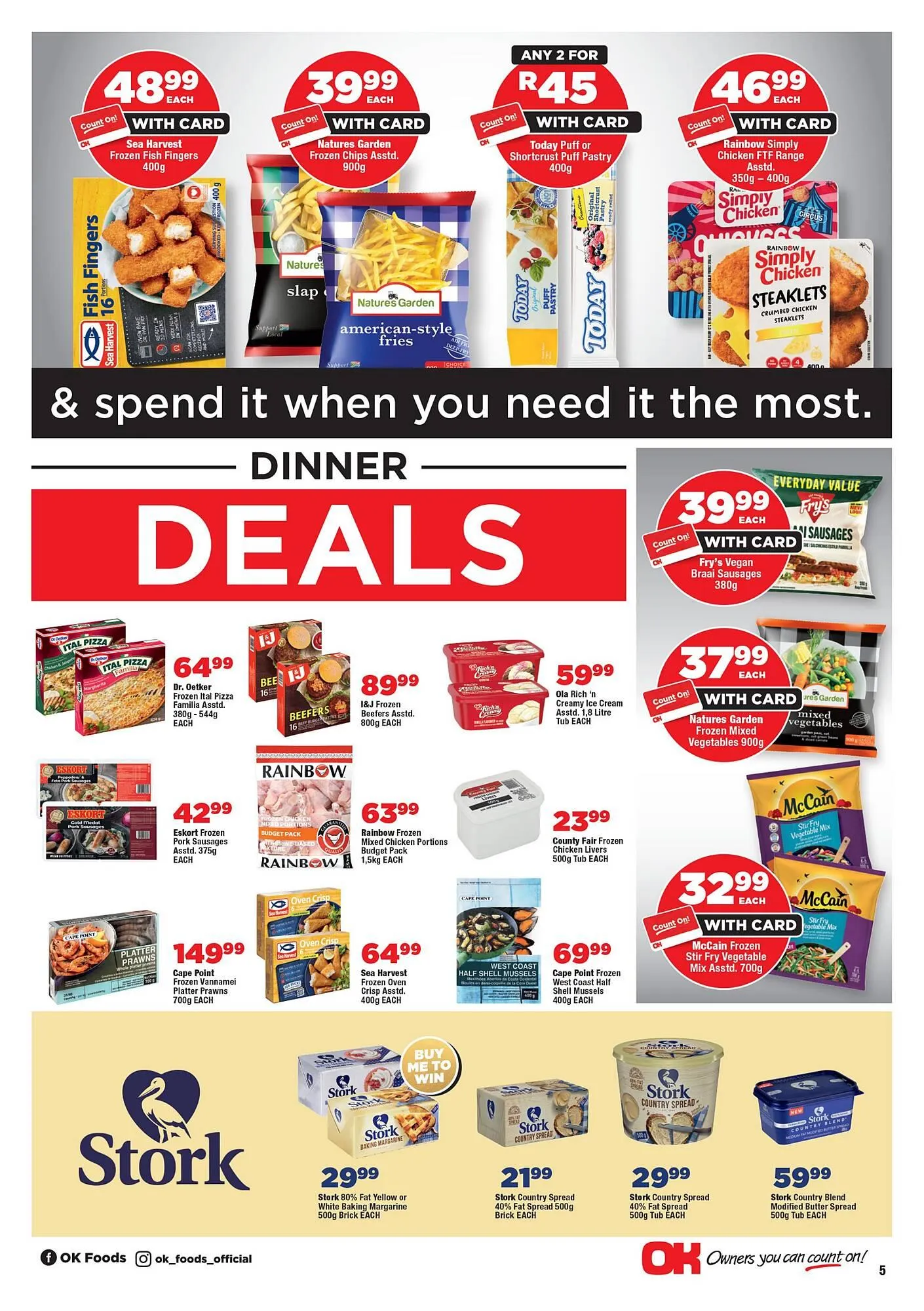 OK Foods catalogue from 26 August to 10 September 2025 - Catalogue Page 5