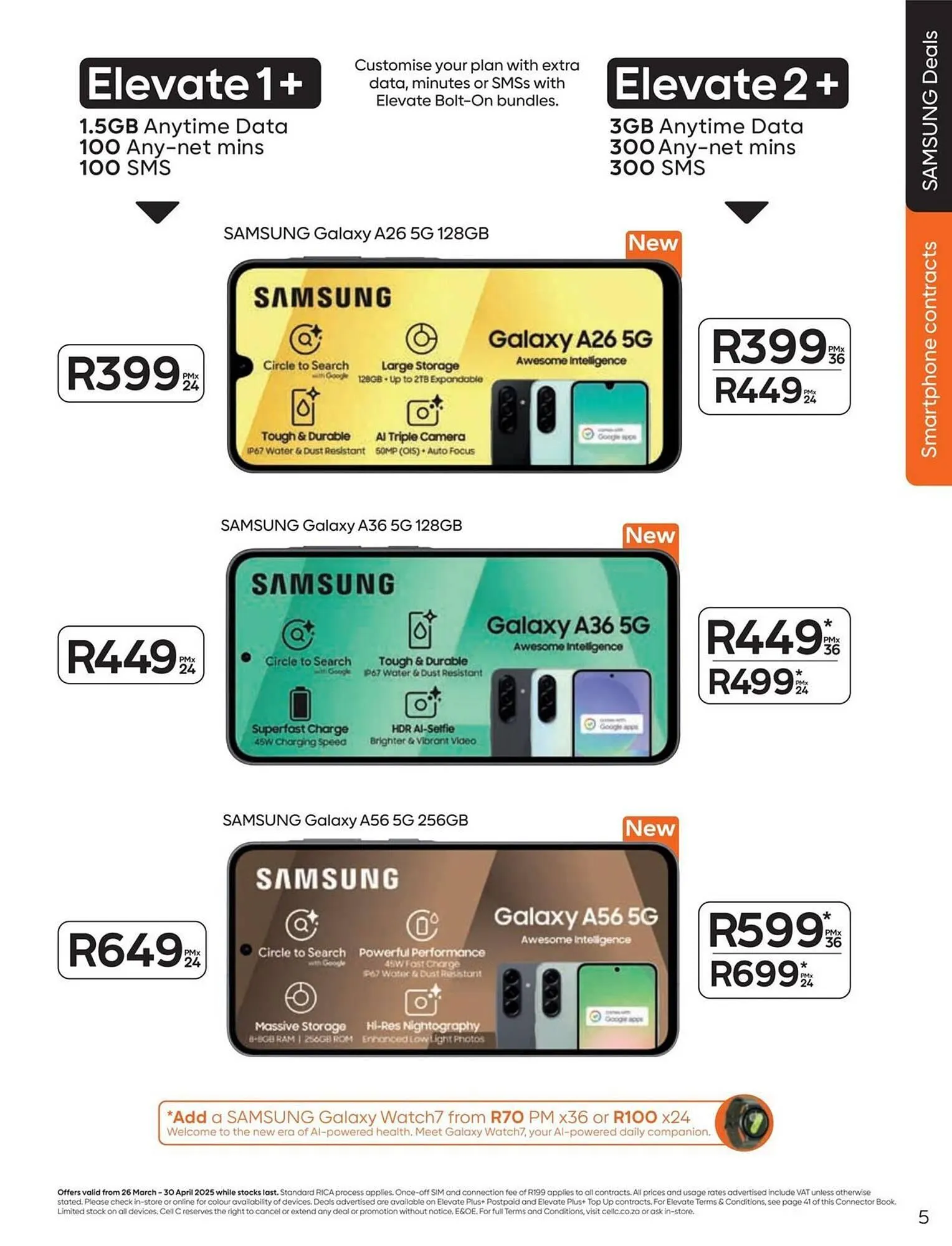 Cell C catalogue from 26 March to 1 April 2025 - Catalogue Page 5