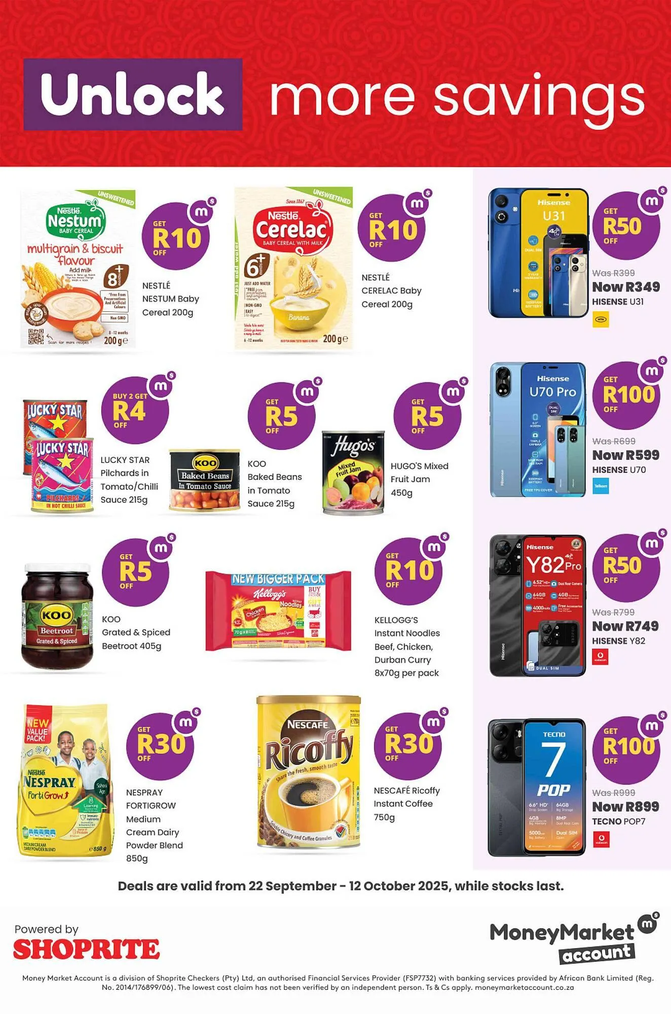 Shoprite catalogue from 22 September to 12 October 2025 - Catalogue Page 3