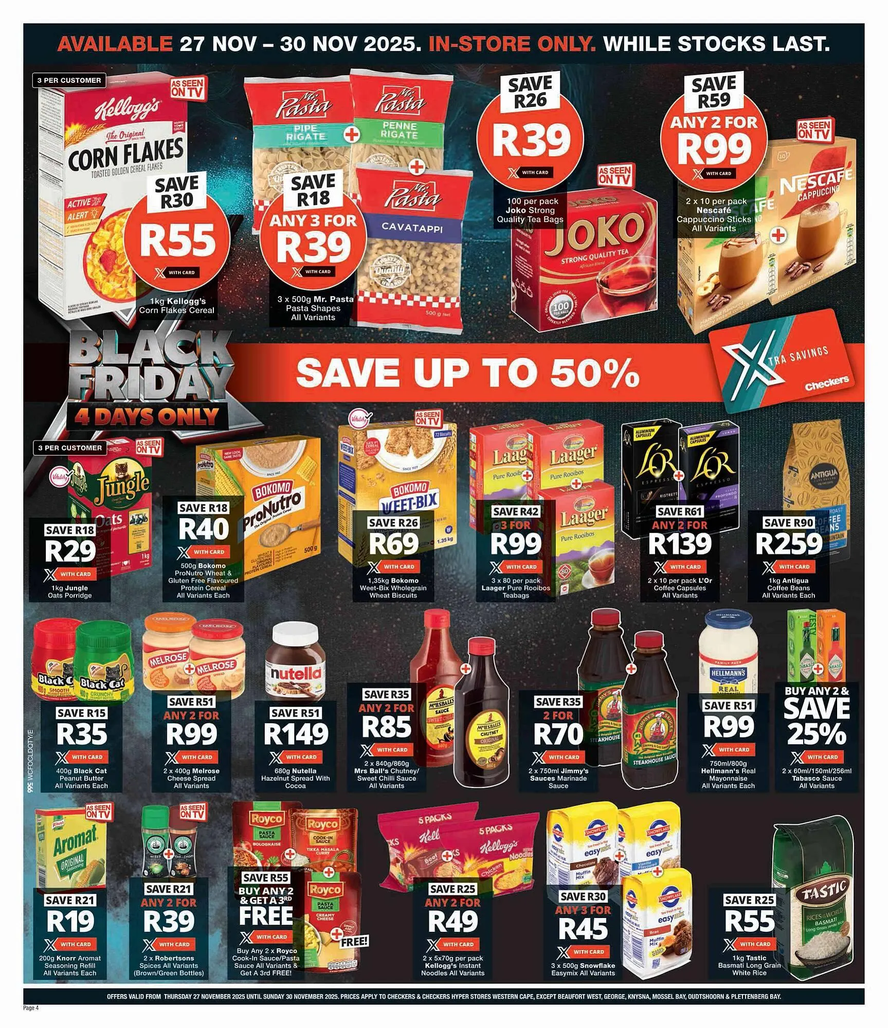 Checkers catalogue from 27 November to 30 November 2025 - Catalogue Page 4