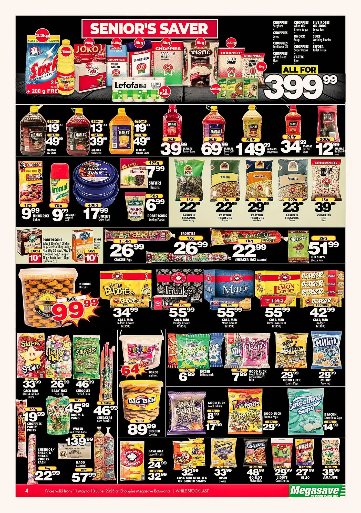 Choppies catalogue from 11 May to 10 June 2025 - Catalogue Page 4