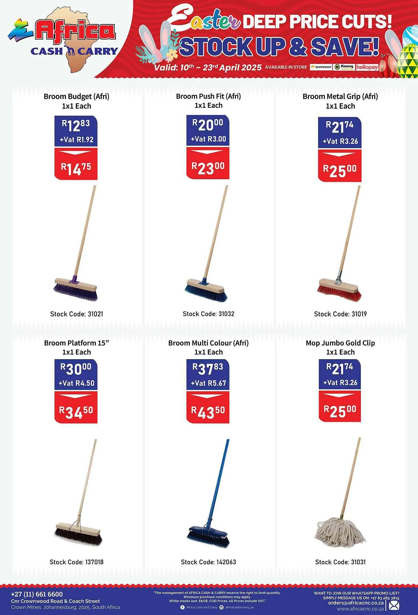 Africa Cash and Carry catalogue from 10 April to 23 April 2025 - Catalogue Page 11