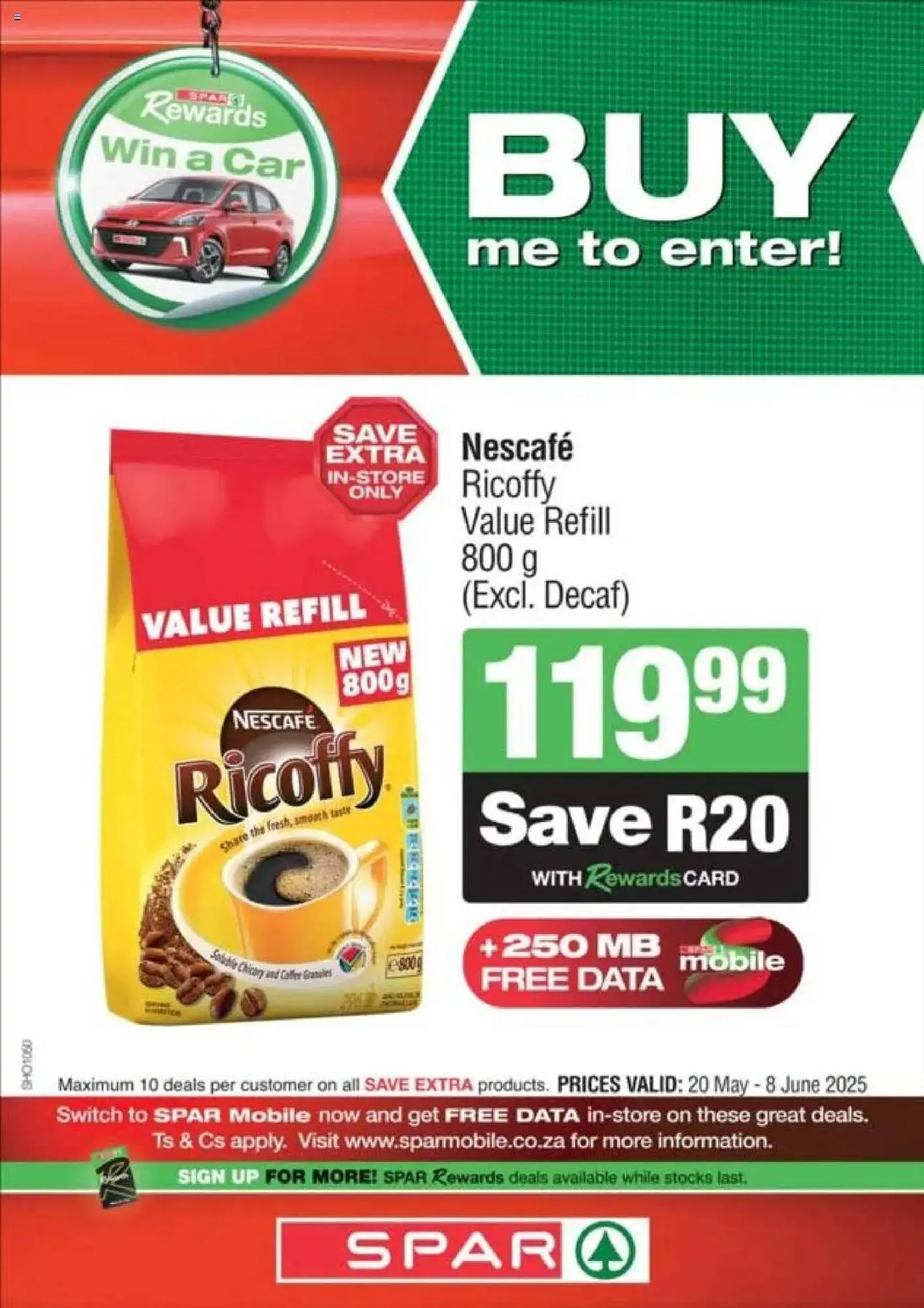Spar catalogue from 20 May to 8 June 2025 - Catalogue Page 1