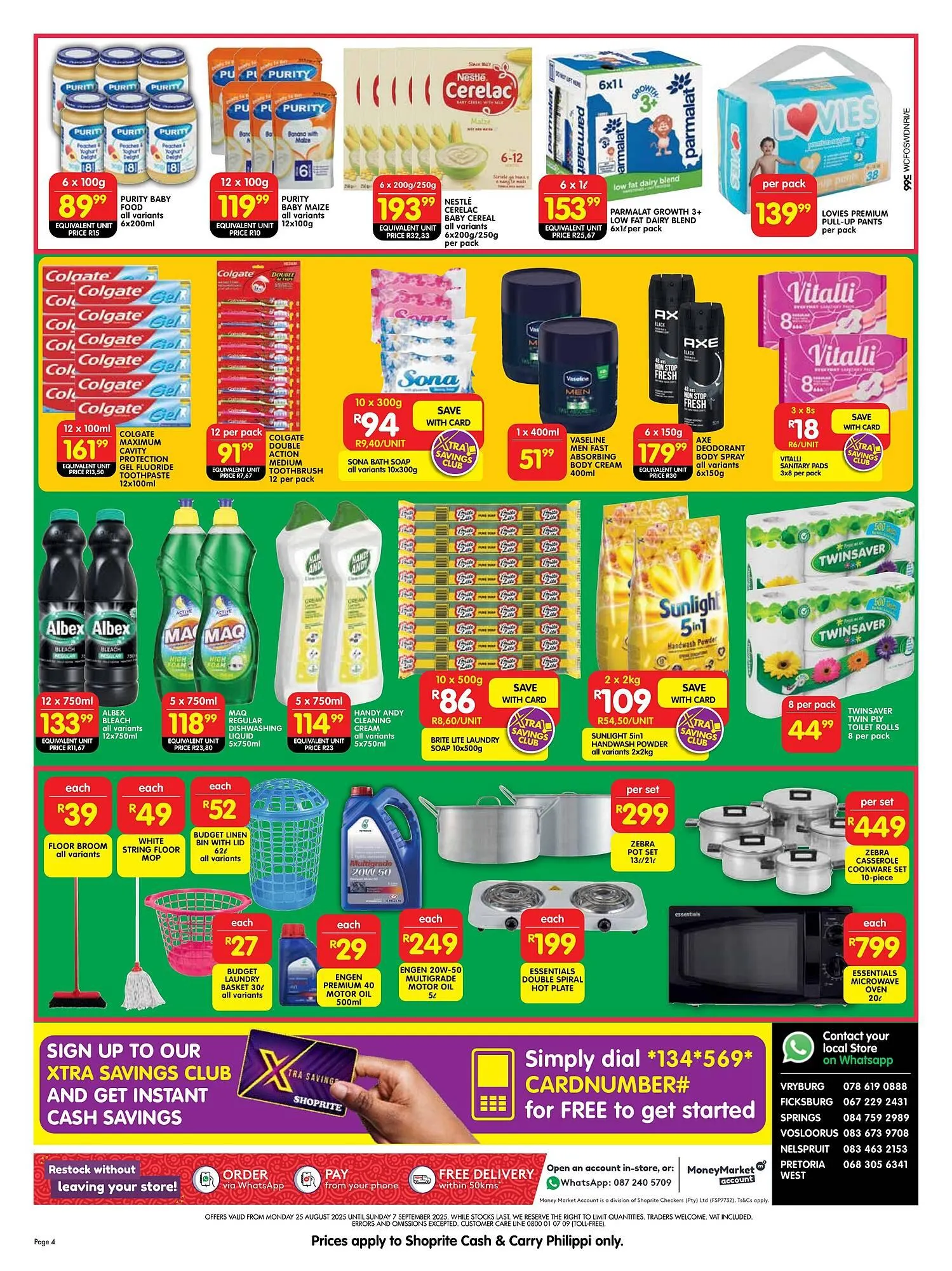 Shoprite catalogue from 25 August to 7 September 2025 - Catalogue Page 4