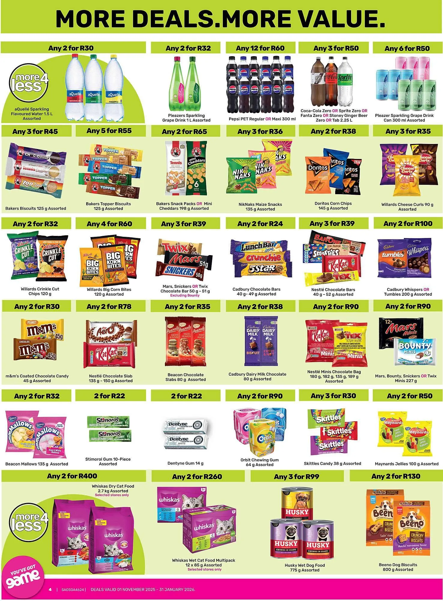 Game catalogue from 1 November to 31 January 2026 - Catalogue Page 4