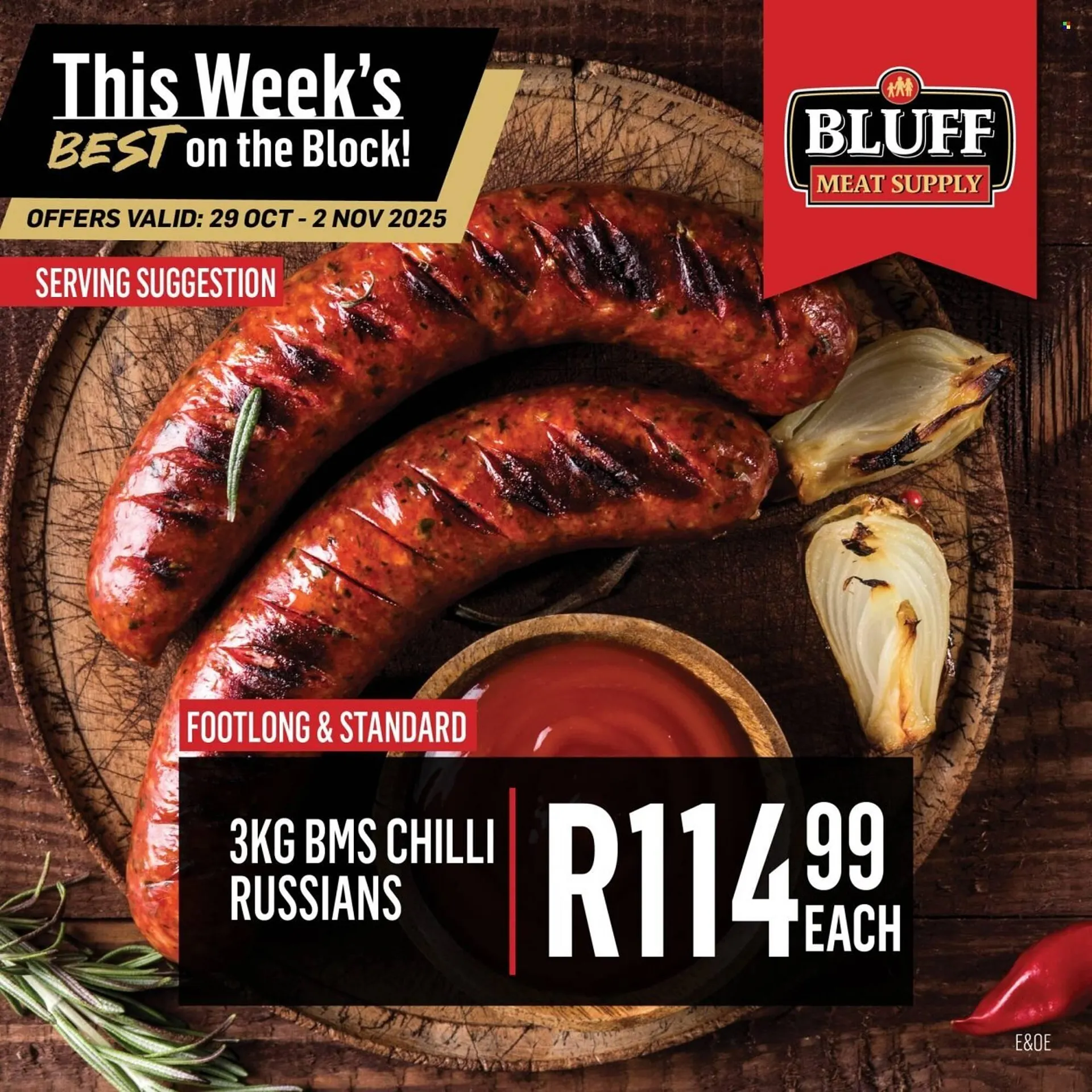 Bluff Meat Supply catalogue from 29 October to 2 November 2025 - Catalogue Page 7