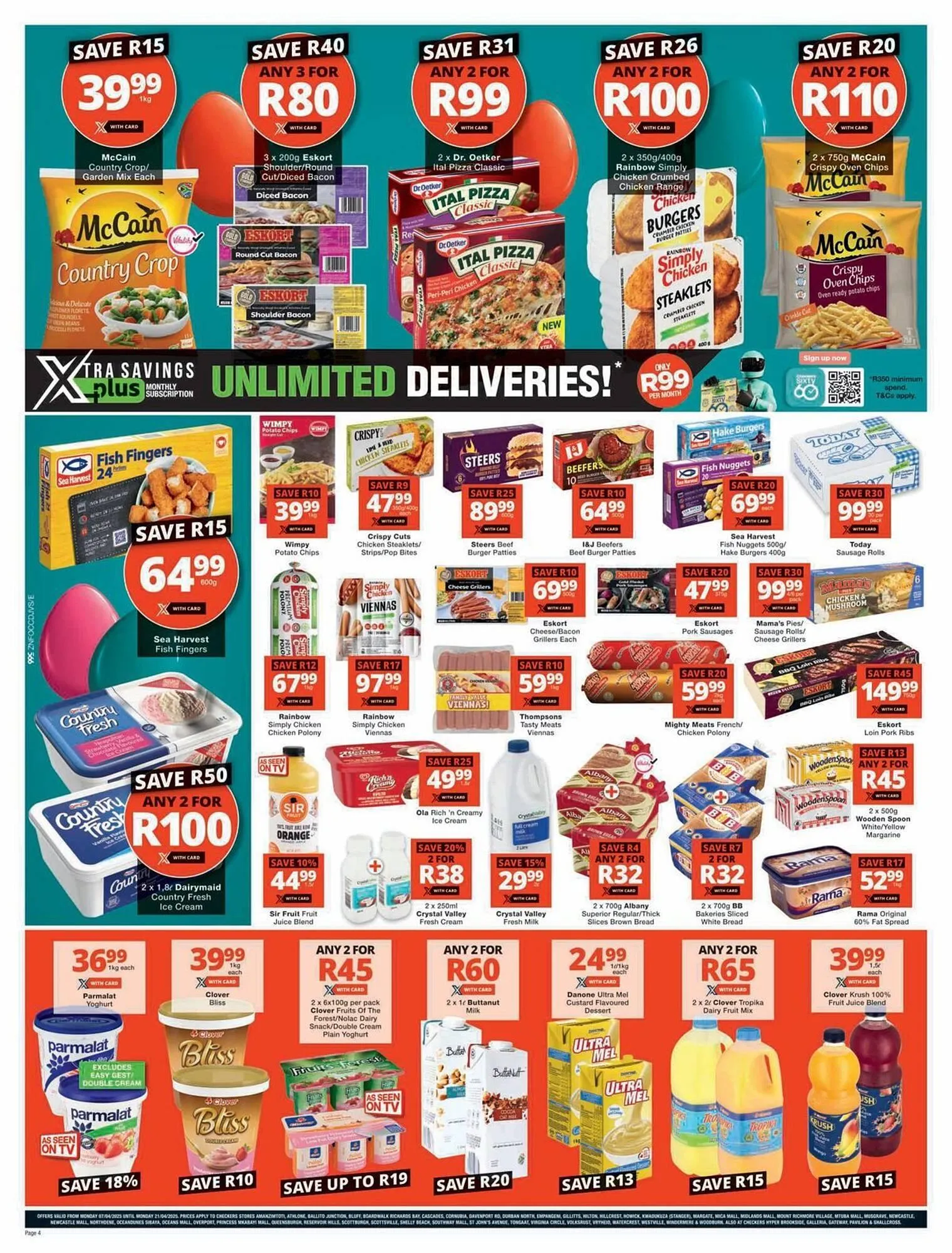 Checkers catalogue from 7 April to 21 April 2025 - Catalogue Page 4