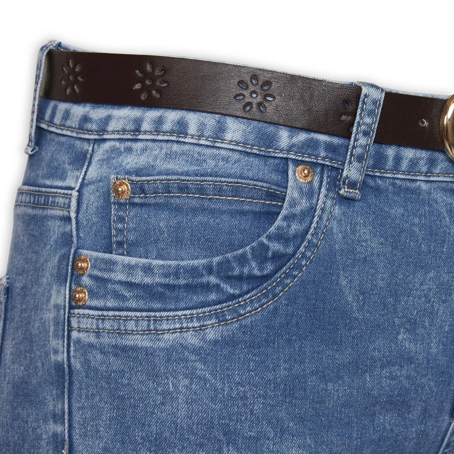 Belted Bermuda Short