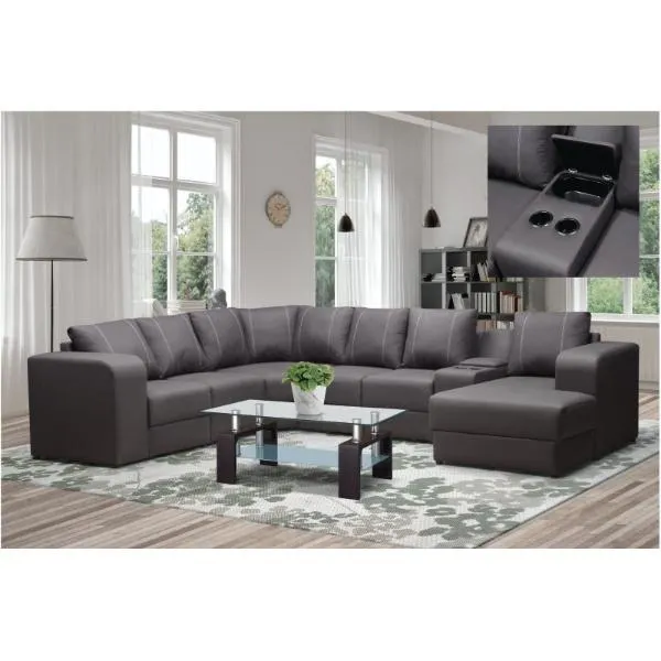 Harvard 7Pce Corner Lounge Suite