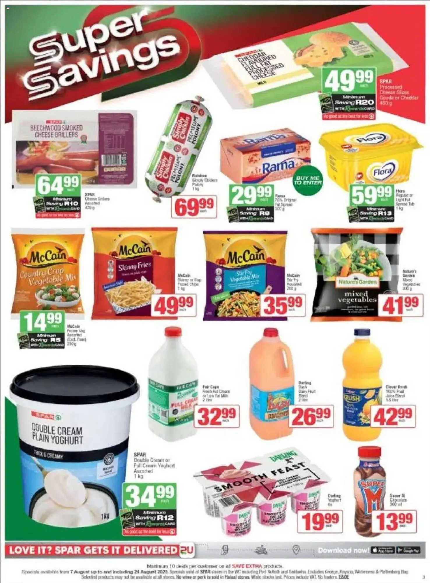 Spar catalogue from 7 August to 24 August 2025 - Catalogue Page 3