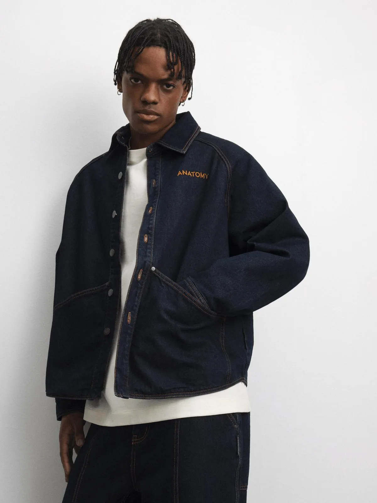 Anatomy Men's RAW Denim Padded Jacket