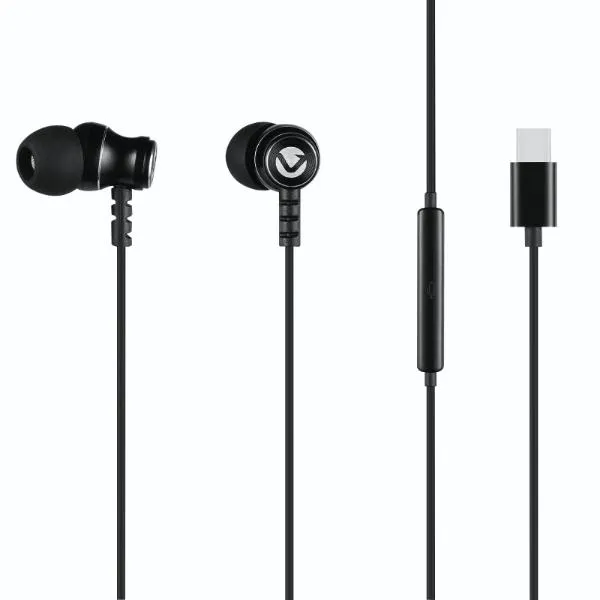 Volkano Earphone Prism 2.0 Type-C VK-1019-BK