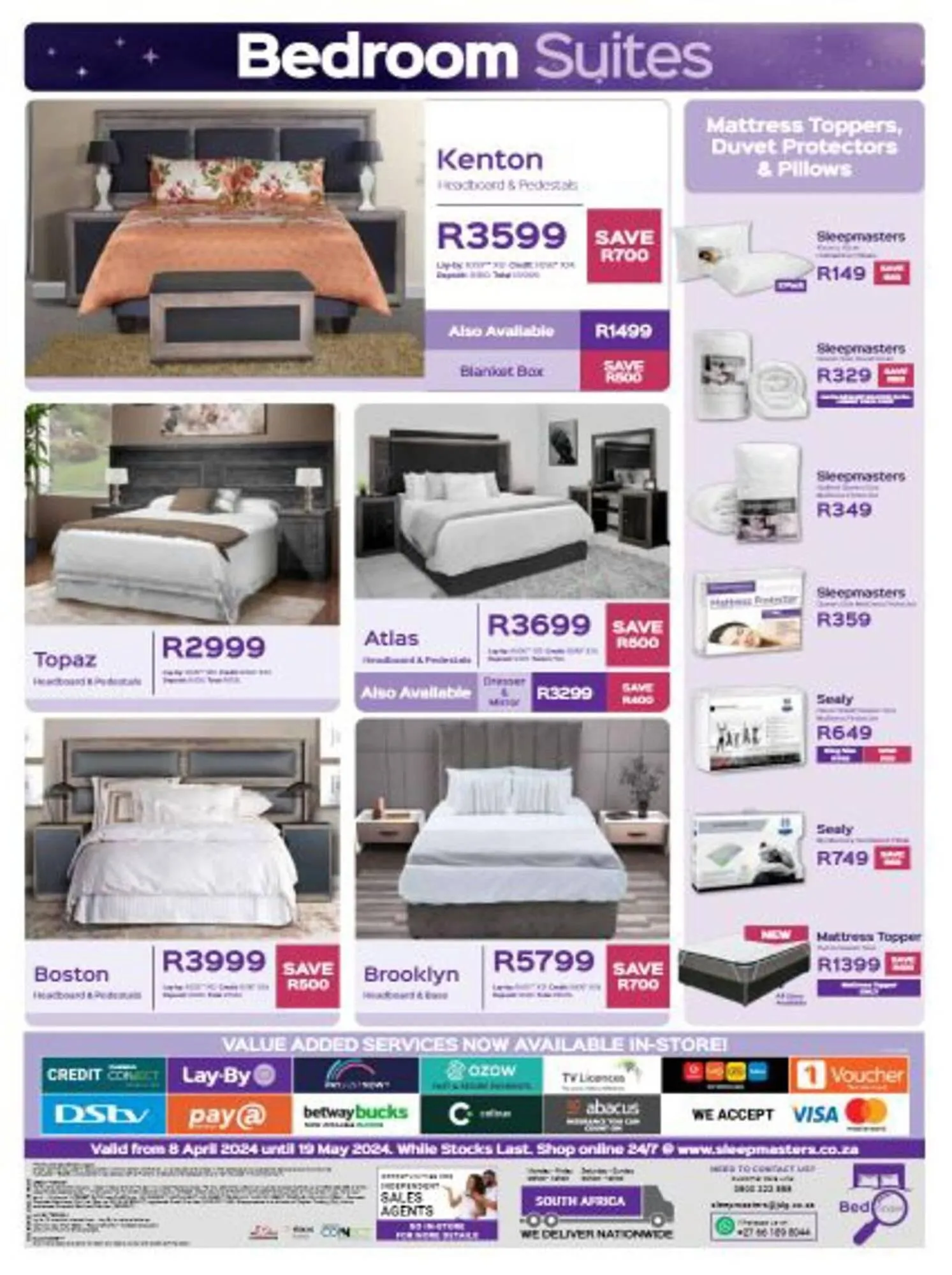 Sleepmasters catalogue from 15 April to 19 May 2024 - Catalogue Page 8