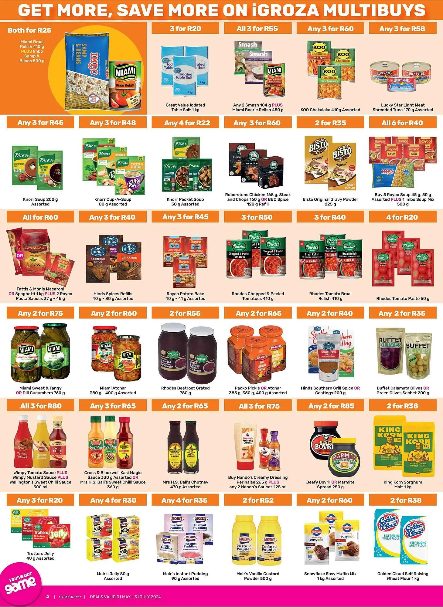 Game catalogue from 1 May to 31 July 2024 - Catalogue Page 2