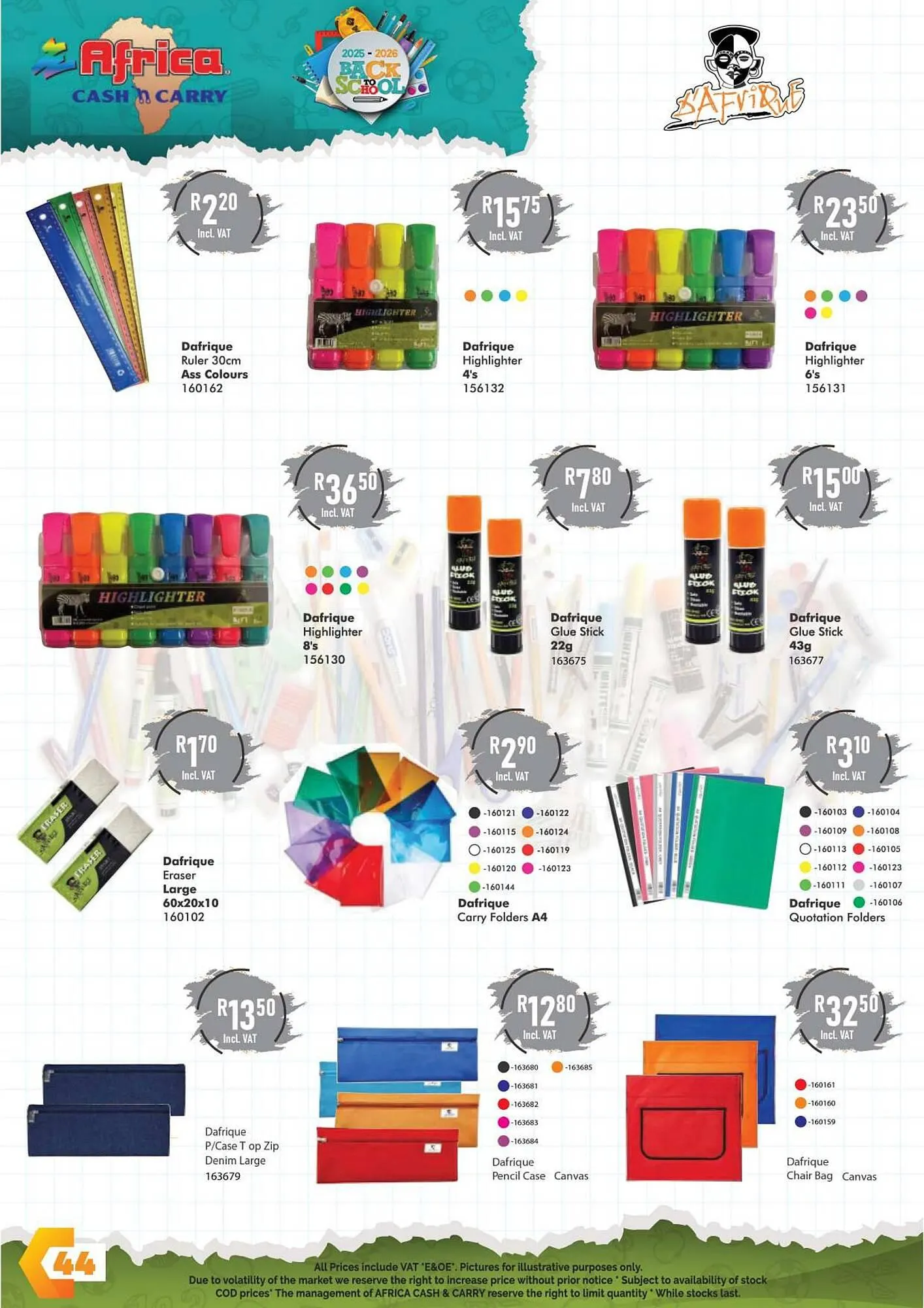 Africa Cash and Carry catalogue from 16 January to 31 January 2026 - Catalogue Page 44