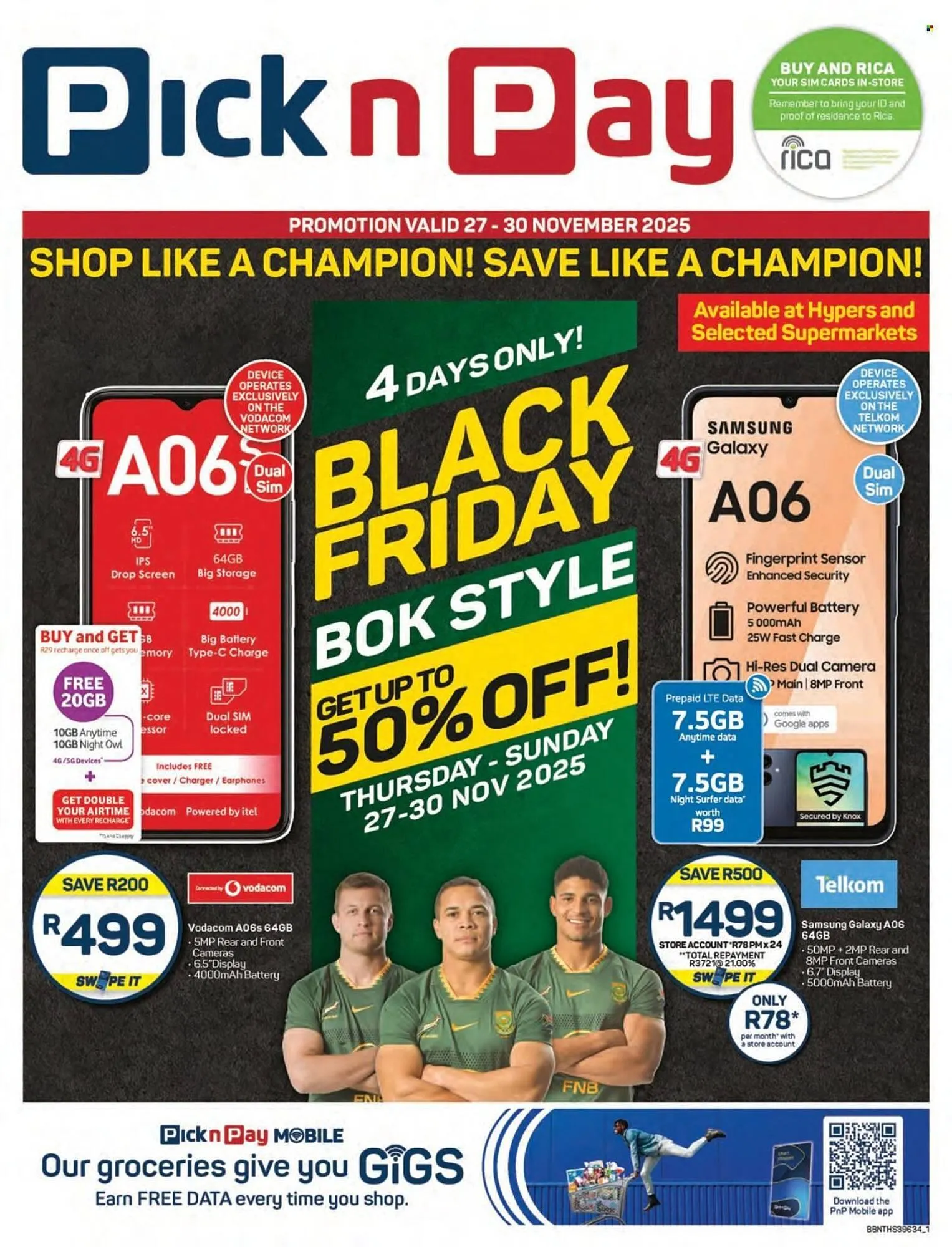 Pick n Pay catalogue from 27 November to 30 November 2025 - Catalogue Page 1