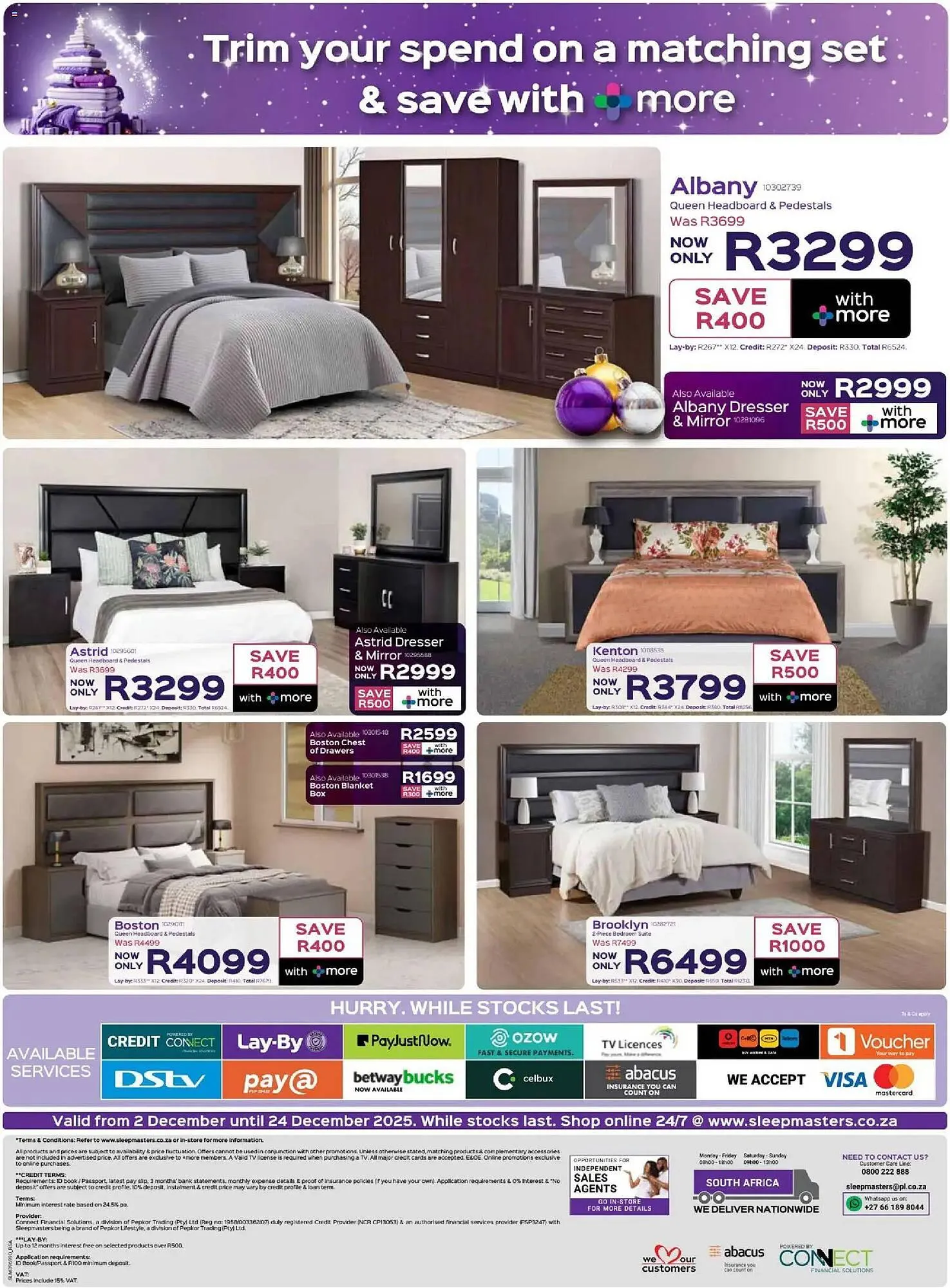 Sleepmasters catalogue from 1 December to 24 December 2025 - Catalogue Page 12