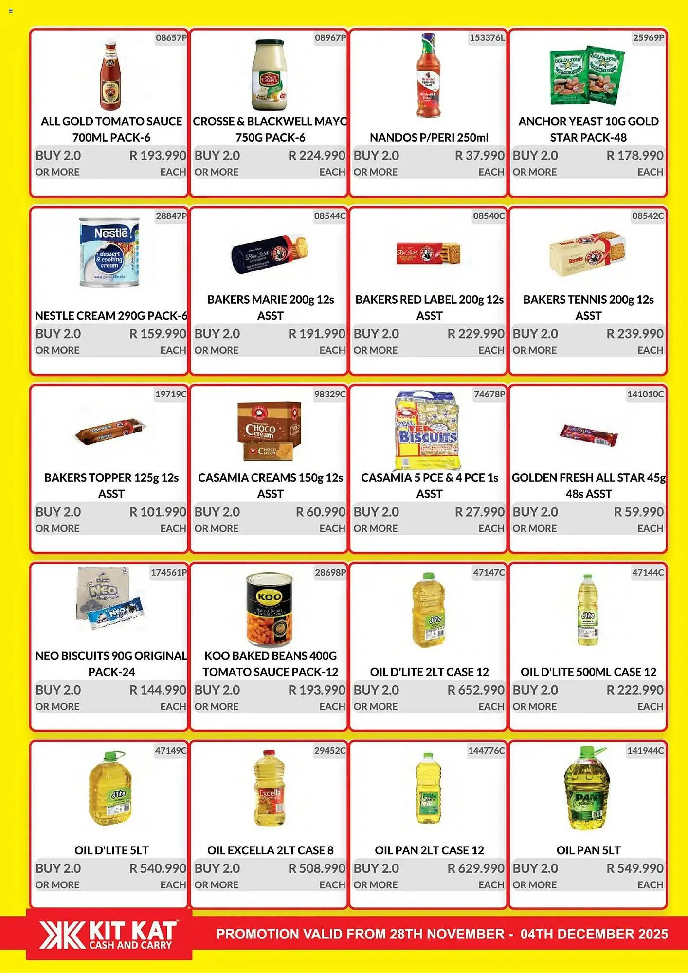 KitKat Cash and Carry catalogue from 28 November to 4 December 2025 - Catalogue Page 8