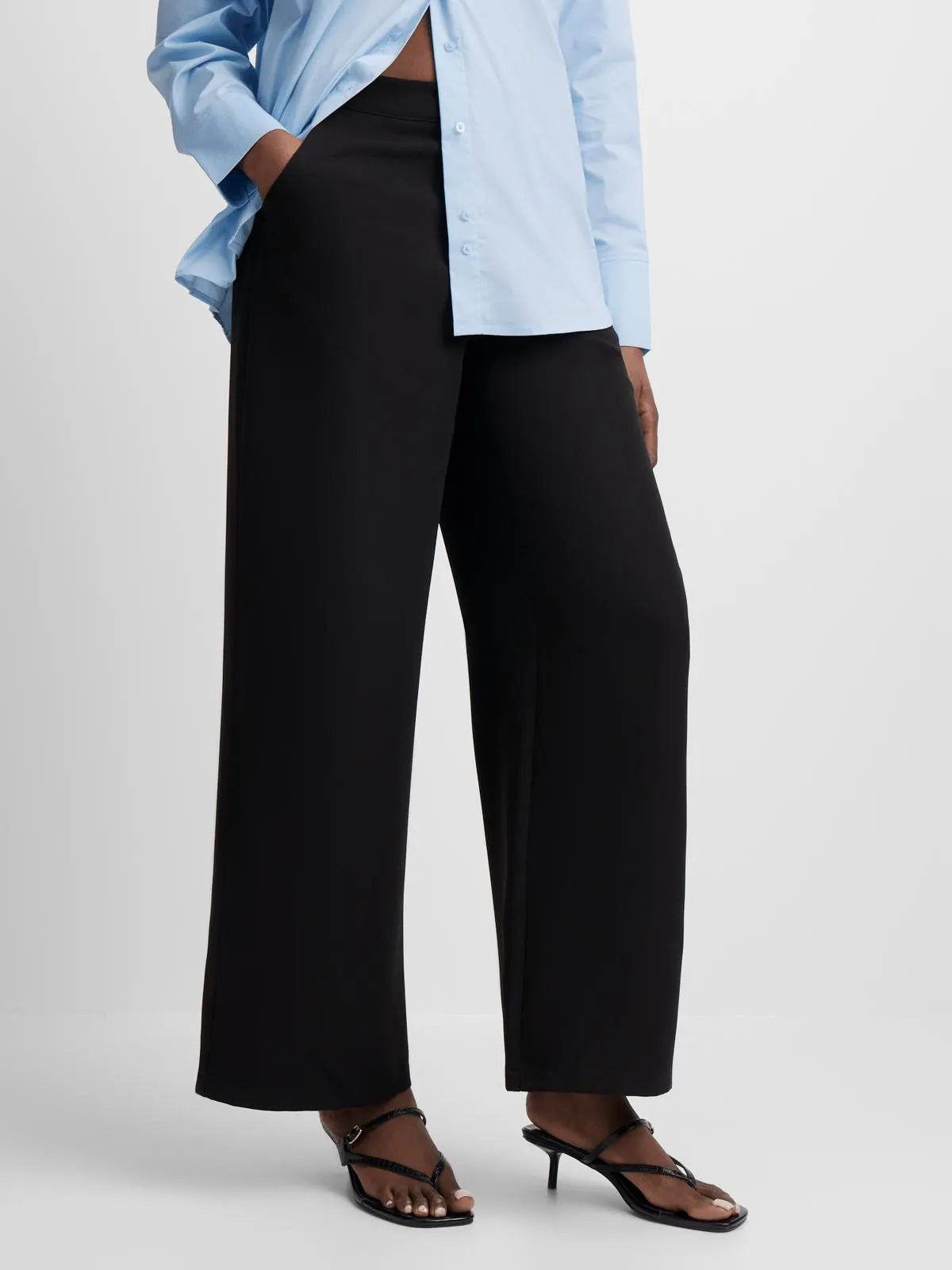 Jet Women's Set Black Barbie Wide Leg