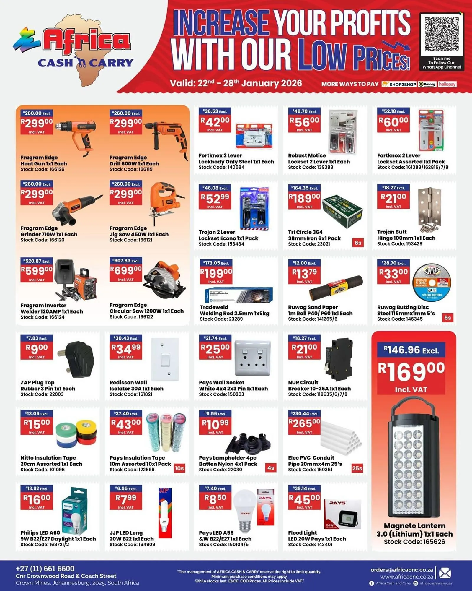 Africa Cash and Carry catalogue from 22 January to 28 January 2026 - Catalogue Page 27