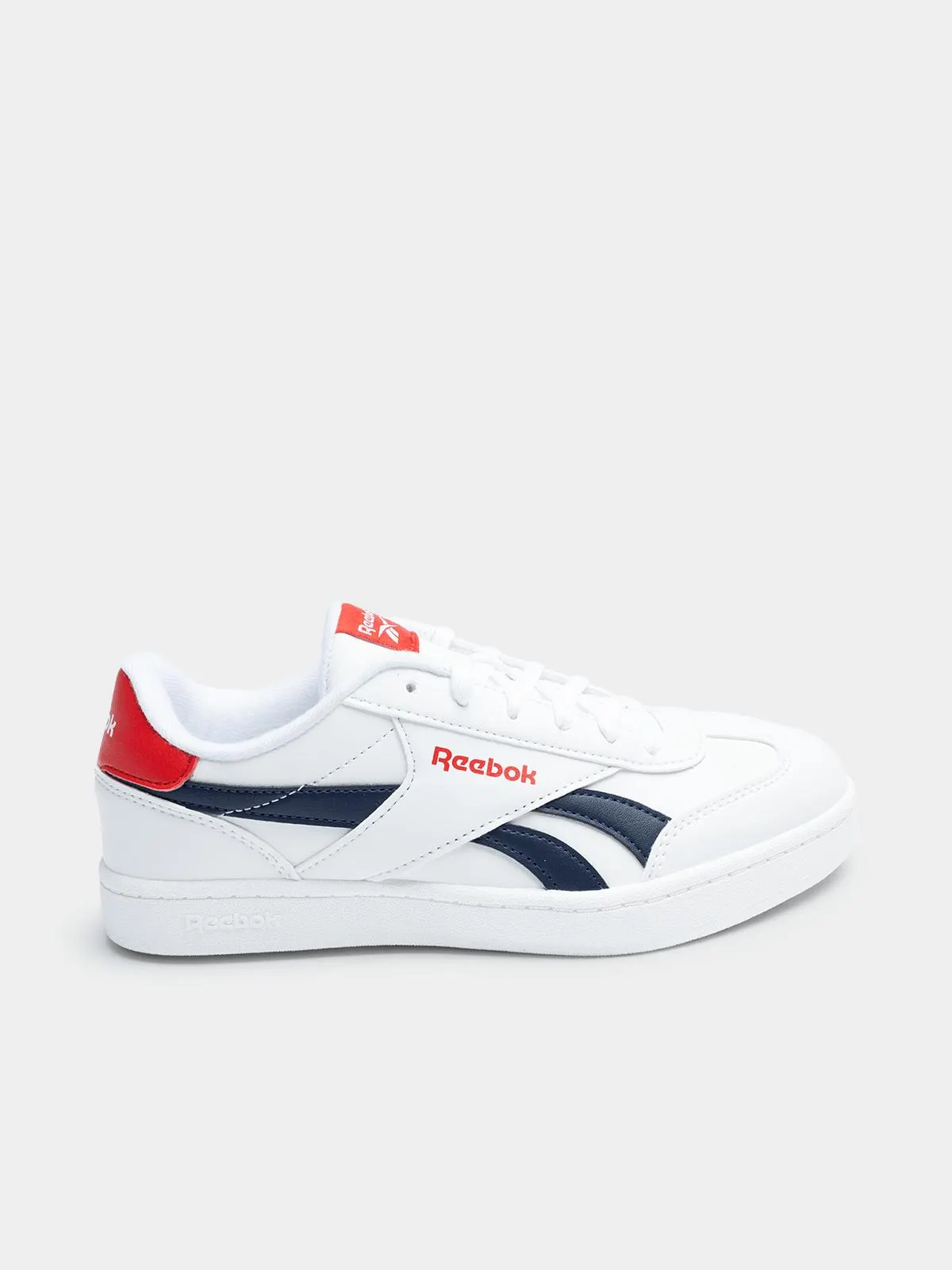 Junior Reebok Smash Edge White/Navy Sneaker