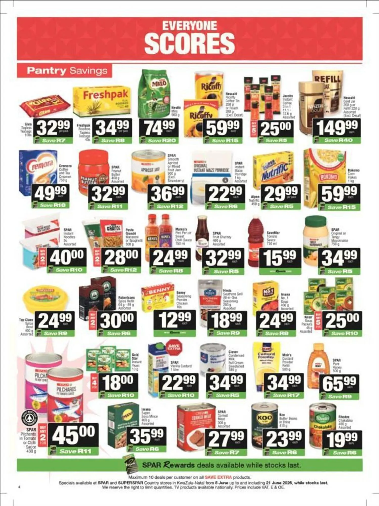 Spar catalogue from 6 June to 21 June 2026 - Catalogue Page 4