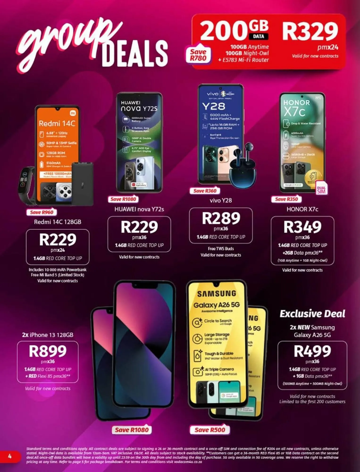 Vodacom catalogue from 4 April to 6 May 2025 - Catalogue Page 4