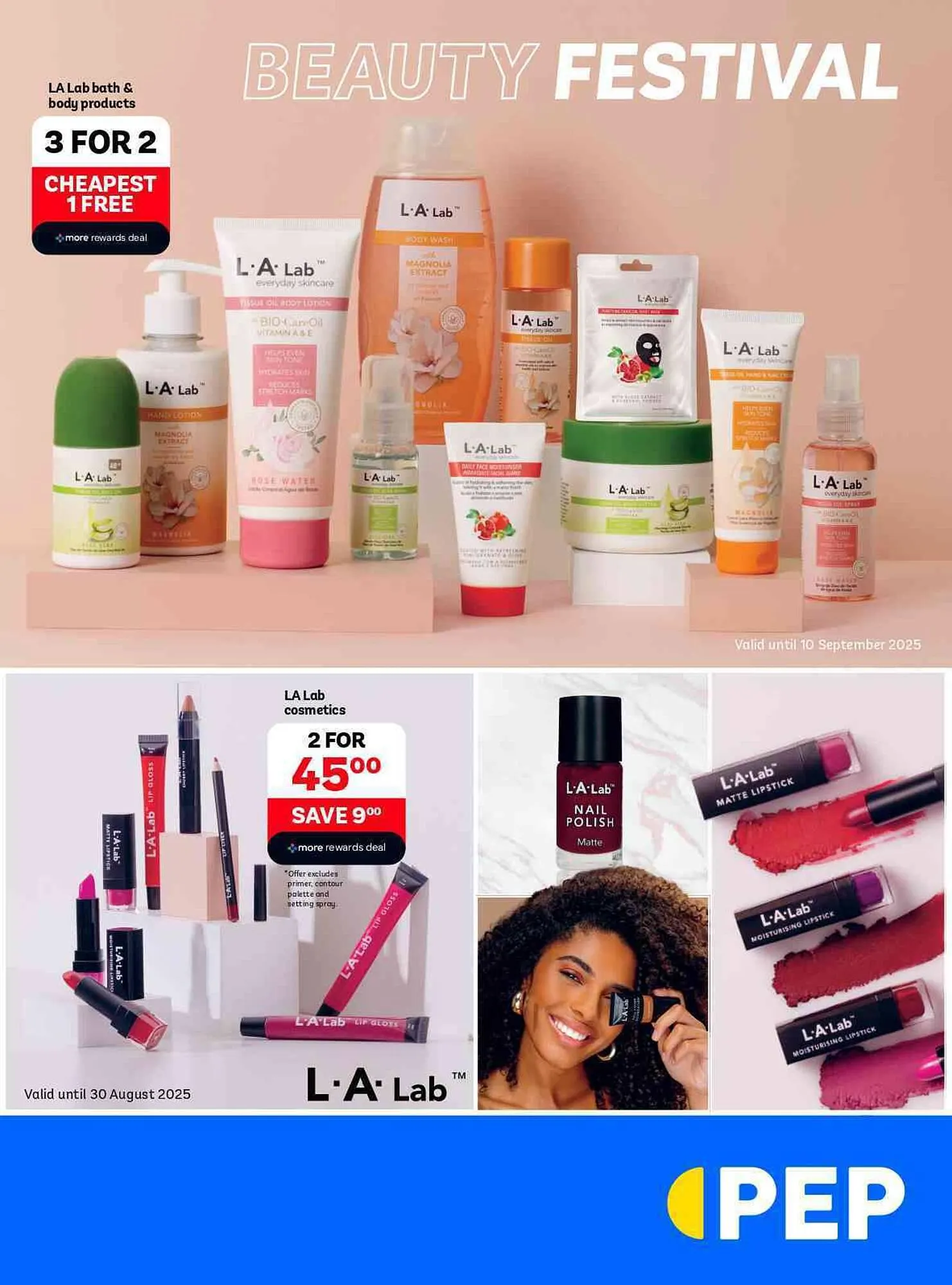 PEP catalogue from 23 July to 4 August 2025 - Catalogue Page 1