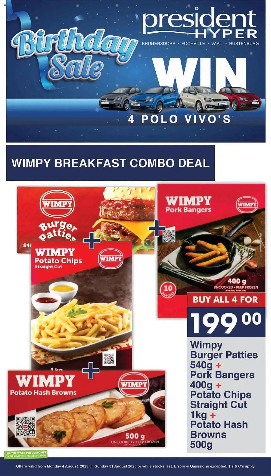 President Hyper catalogue from 4 August to 31 August 2025 - Catalogue Page 7