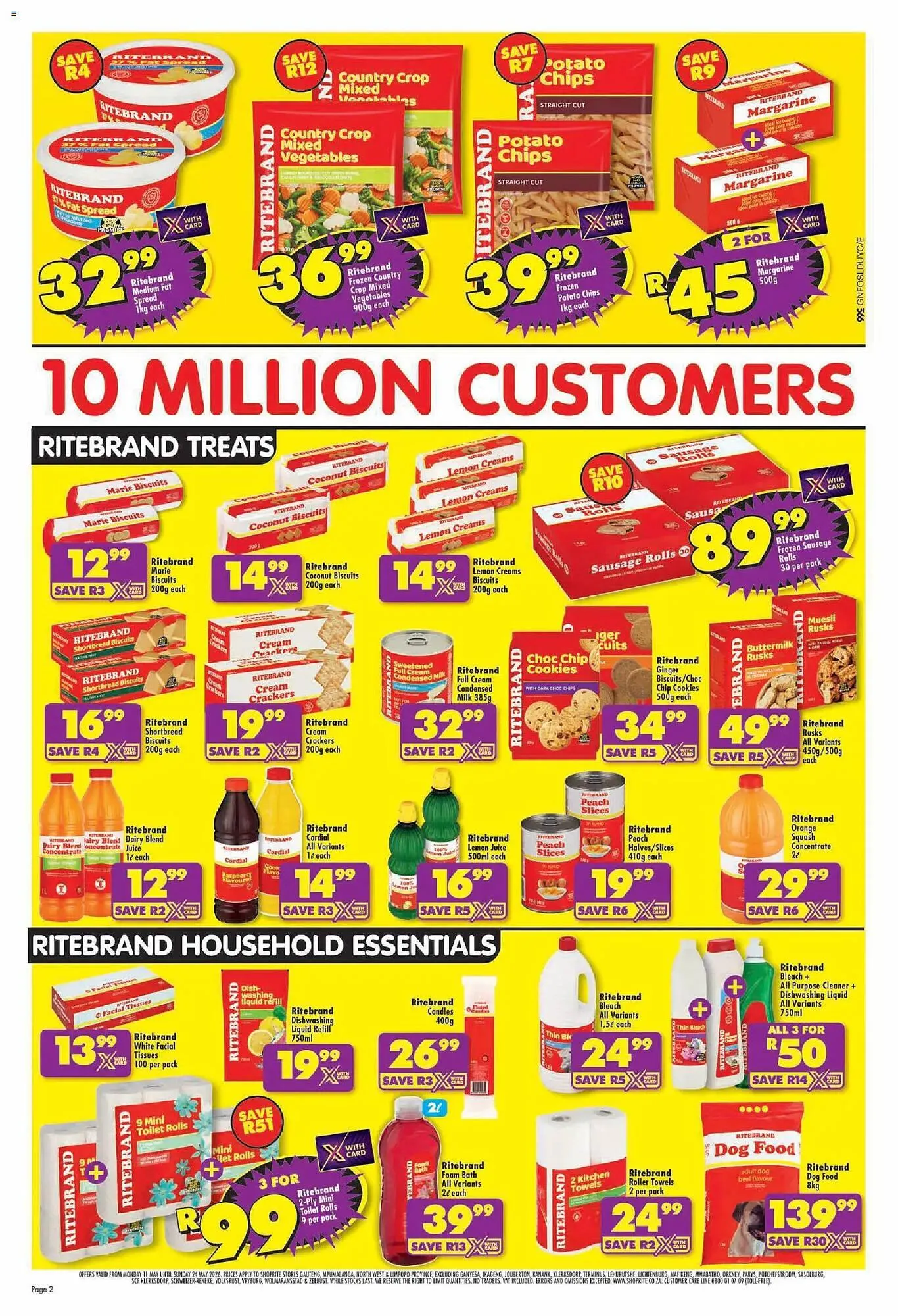 Shoprite catalogue from 11 May to 24 May 2026 - Catalogue Page 2
