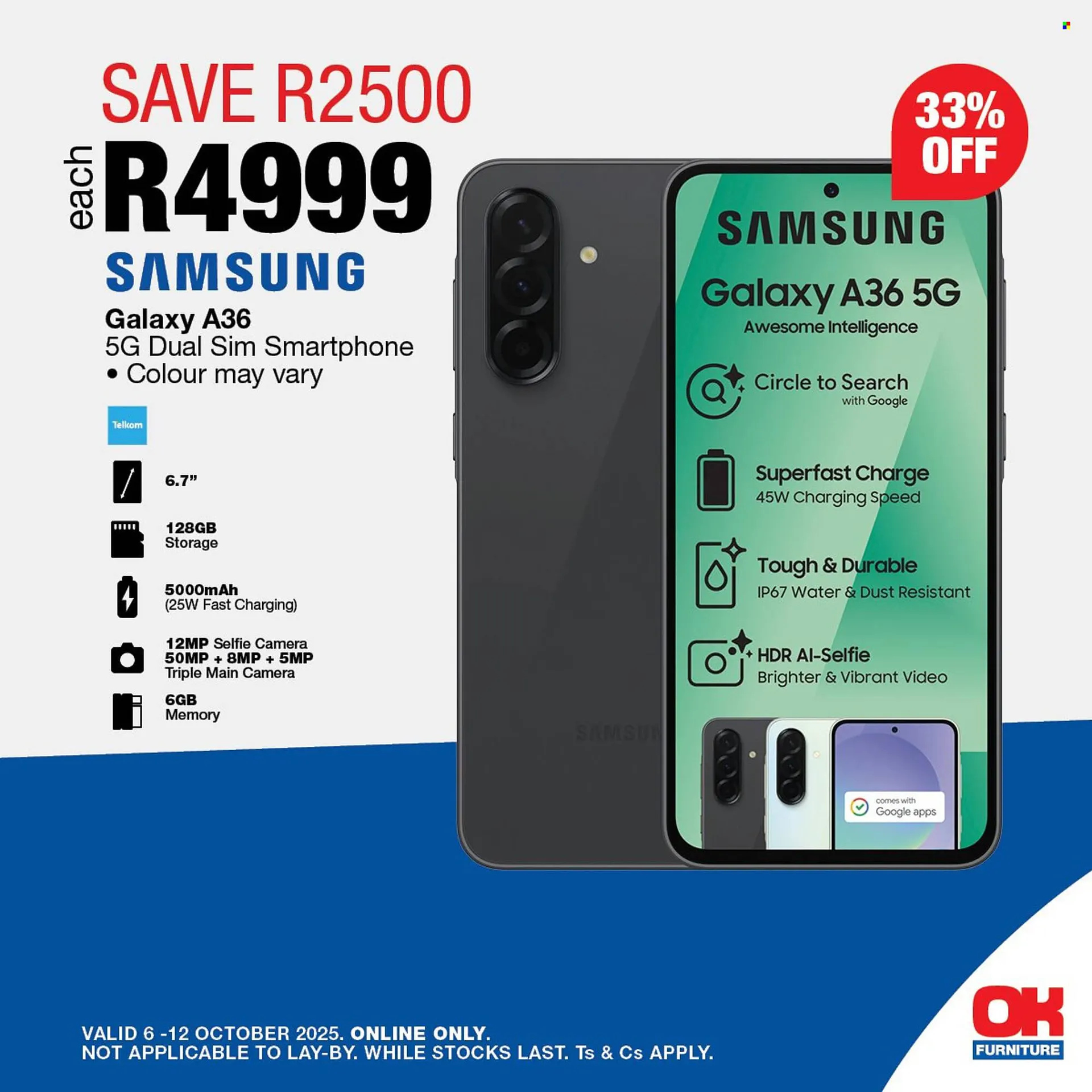 OK Furniture catalogue from 6 October to 12 October 2025 - Catalogue Page 3