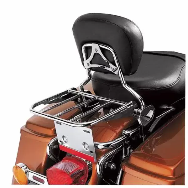 passenger backrest luggage rack